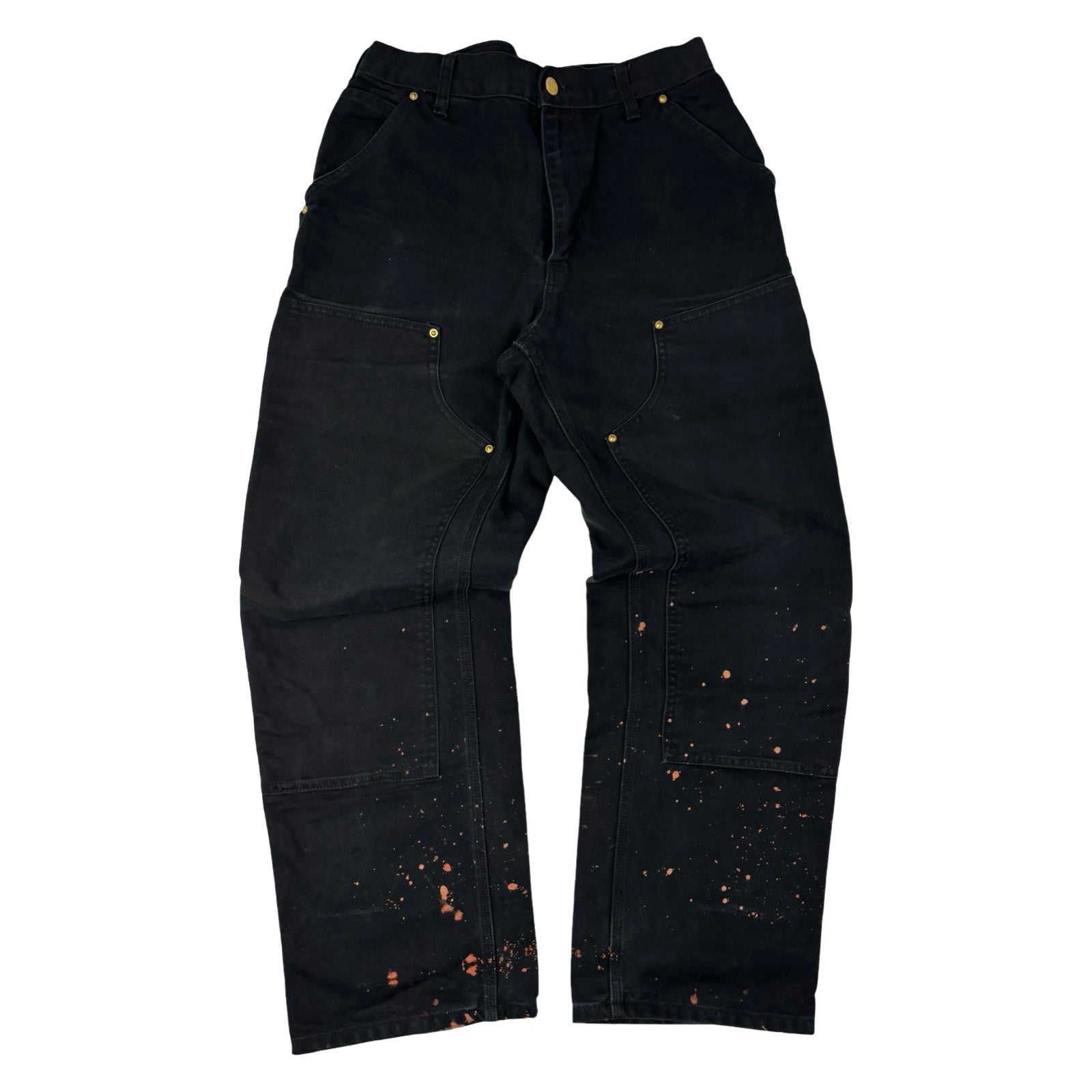 Vintage Carhartt Double Knee Bottoms Black