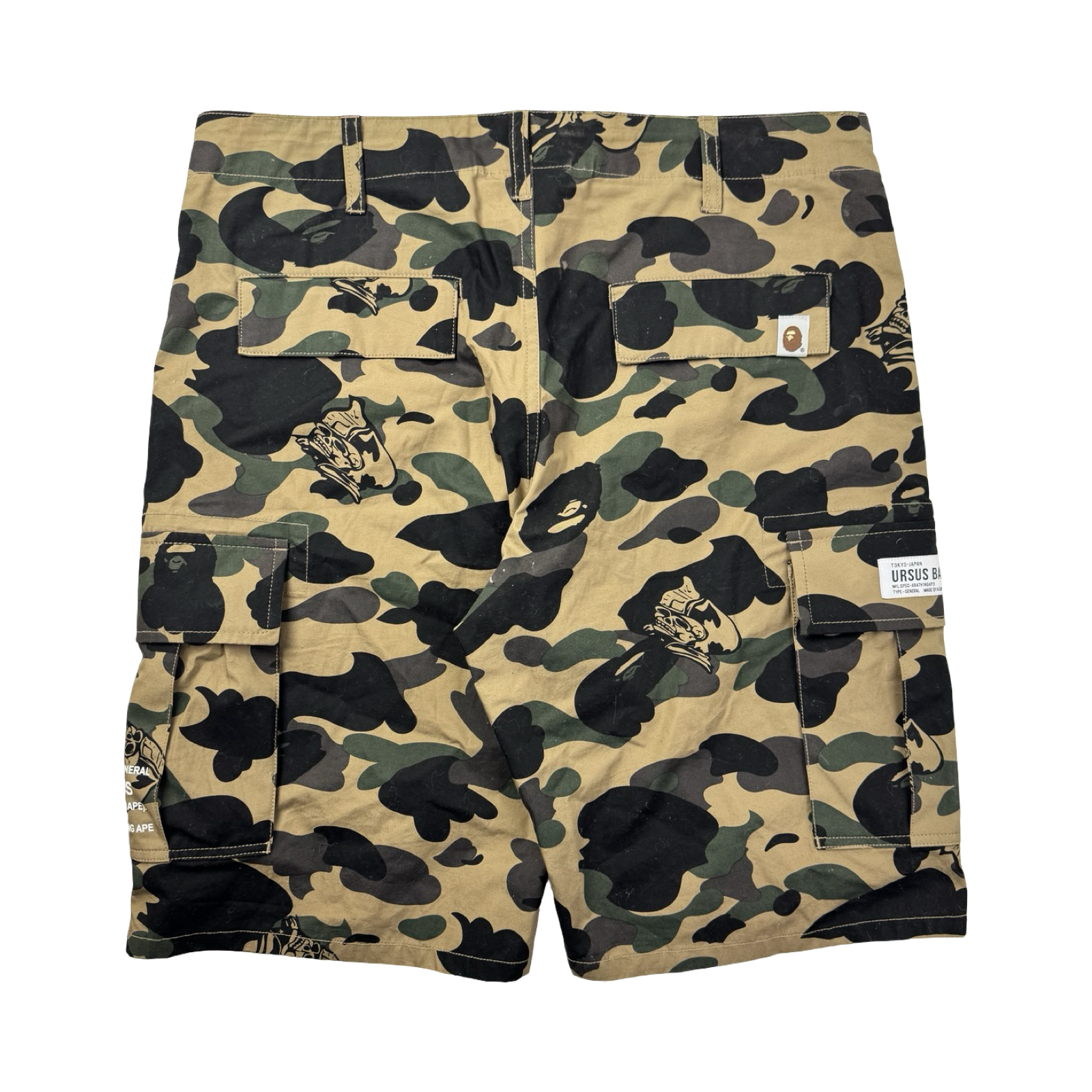 BAPE Ursus Military Camo Shorts