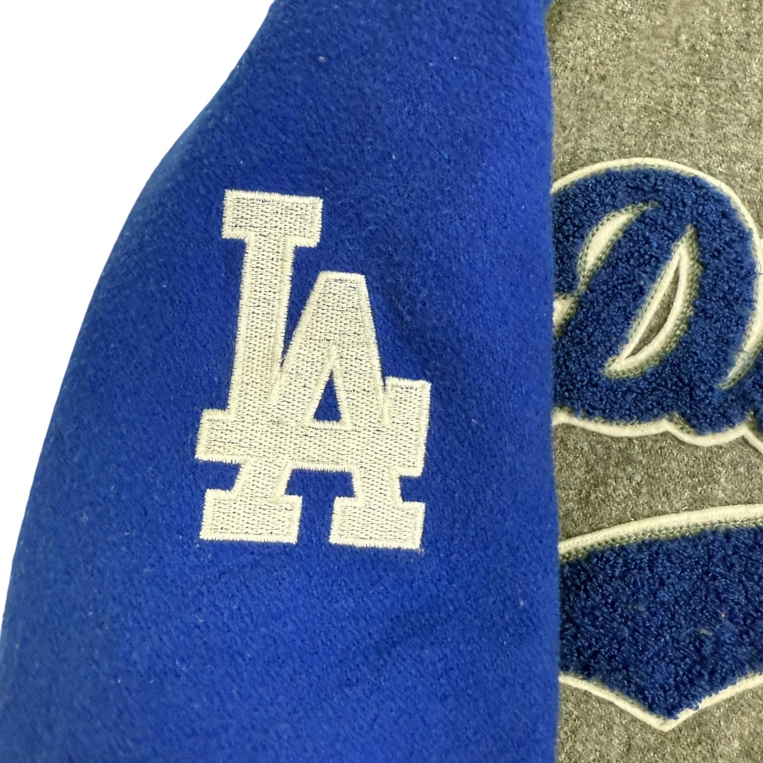 Vintage Starter Los Angeles Dodgers Wool Varsity Jacket Blue