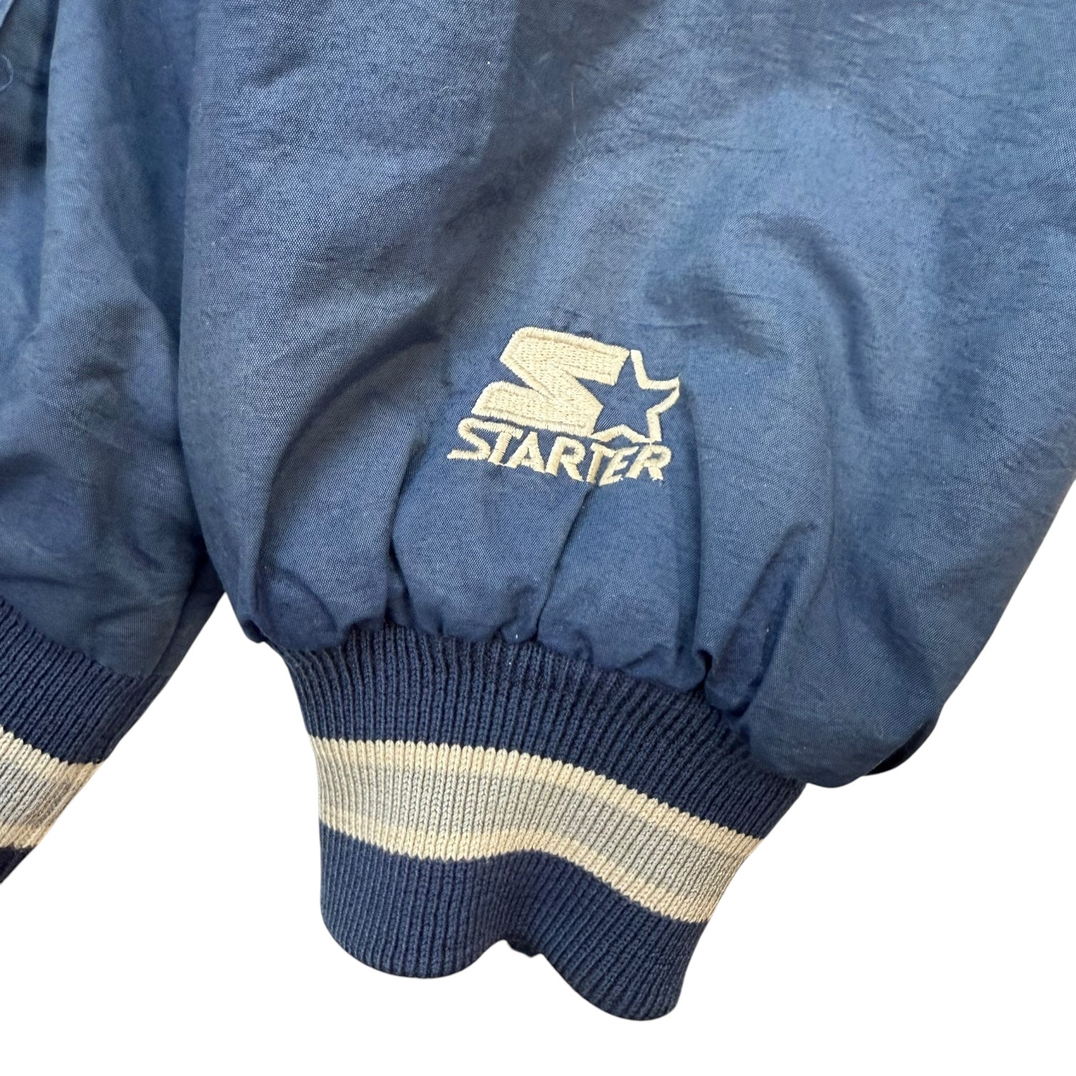 Vintage Starter Georgetown Hoyas Anorak Jacket Blue