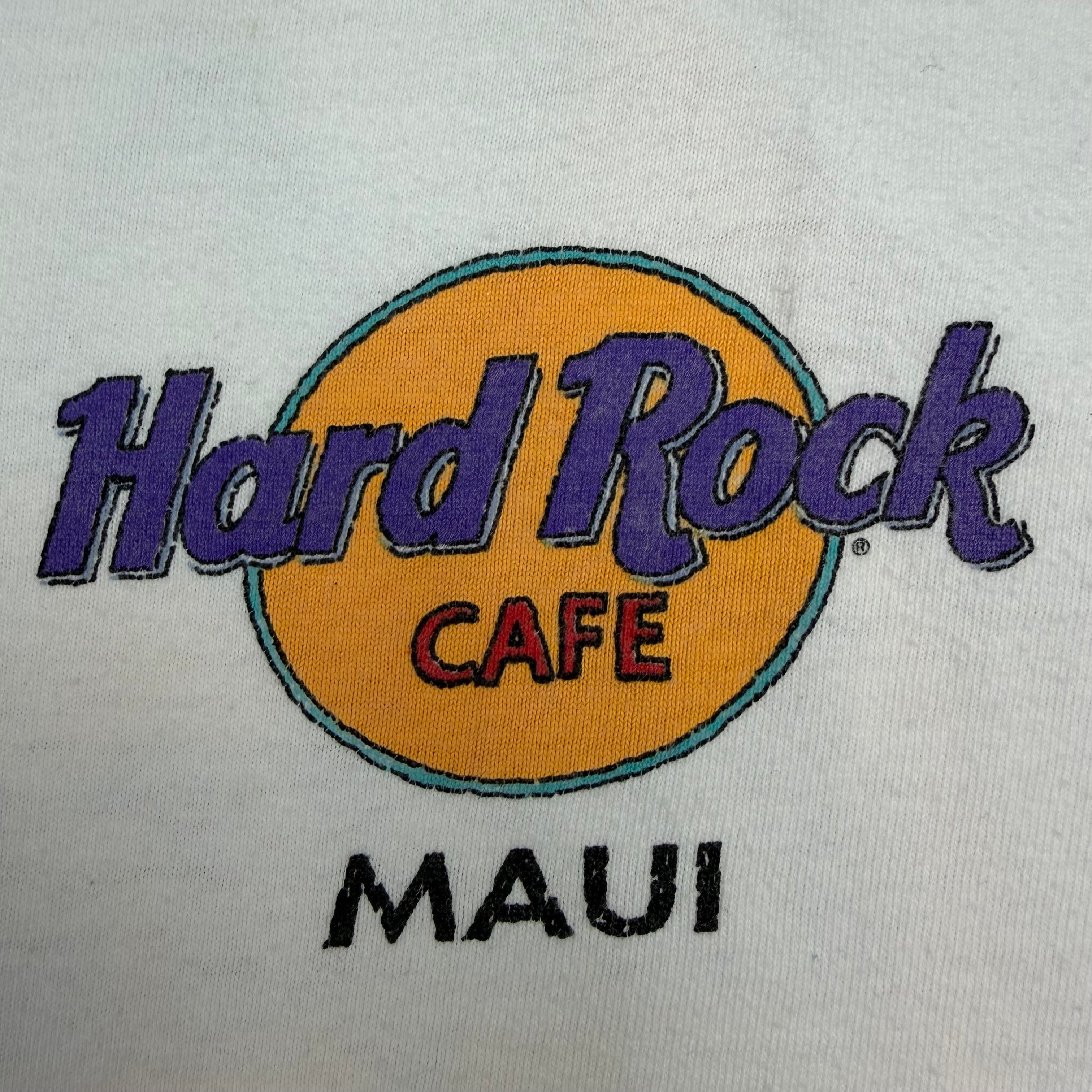Vintage Hard Rock Cafe Maui Tee White