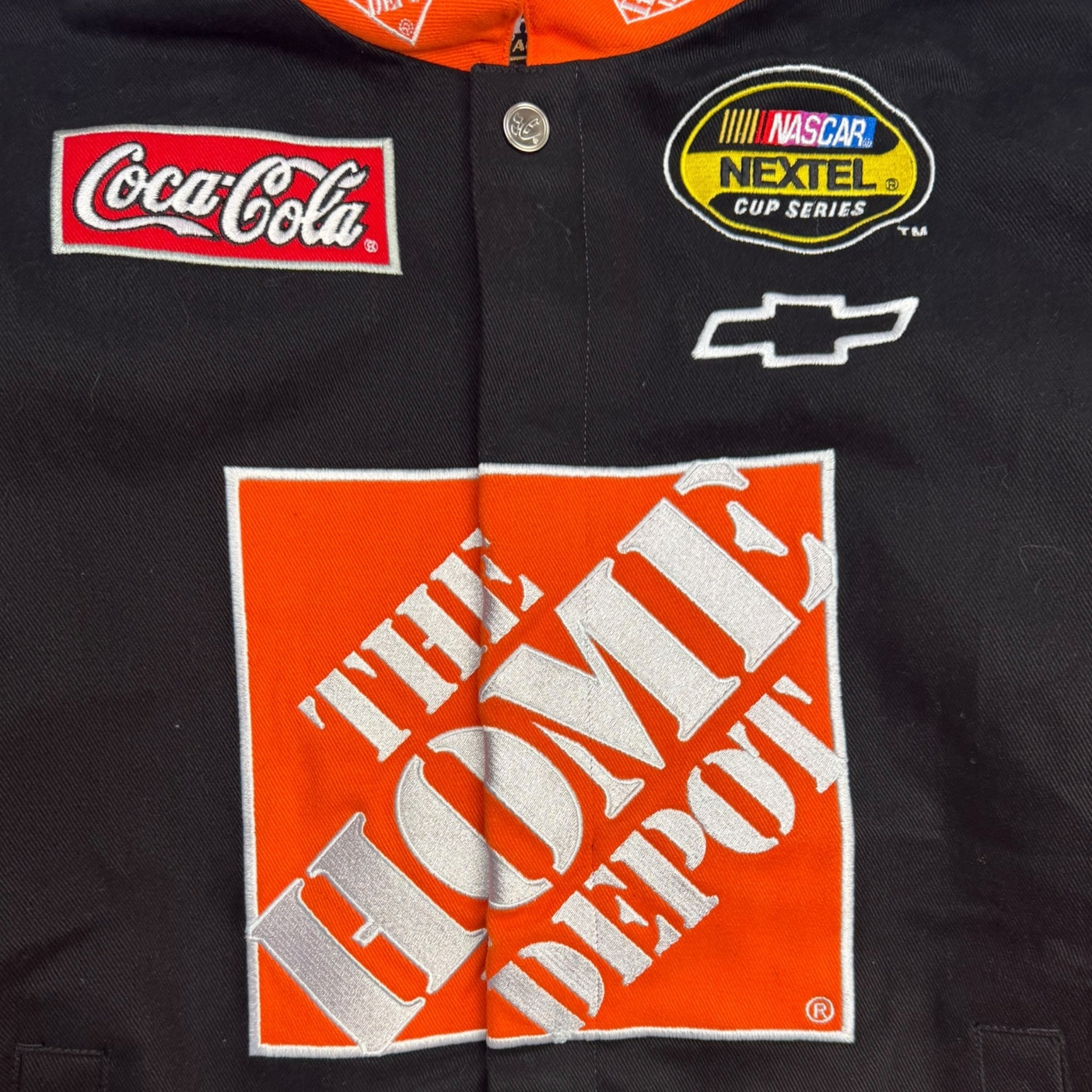Vintage Home Depot Tony Stewart NASCAR Racing Jacket