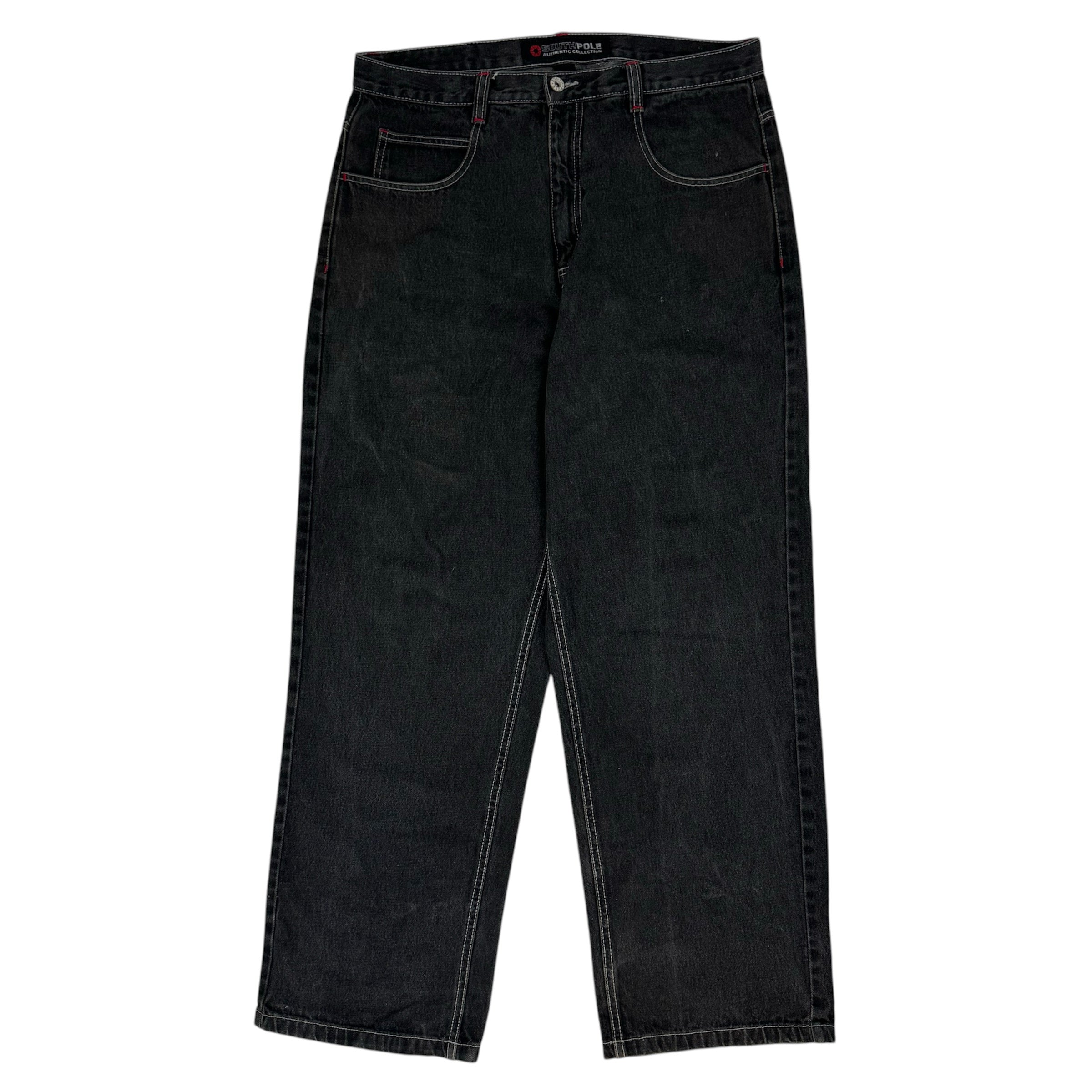 Vintage Y2K South Pole Black Wash Denim Jeans