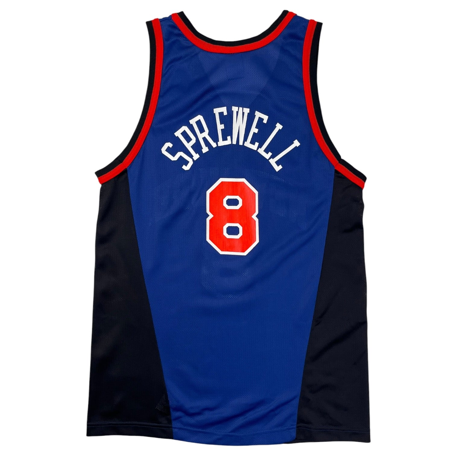 Vintage Sprewell New York Knicks Champion Jersey