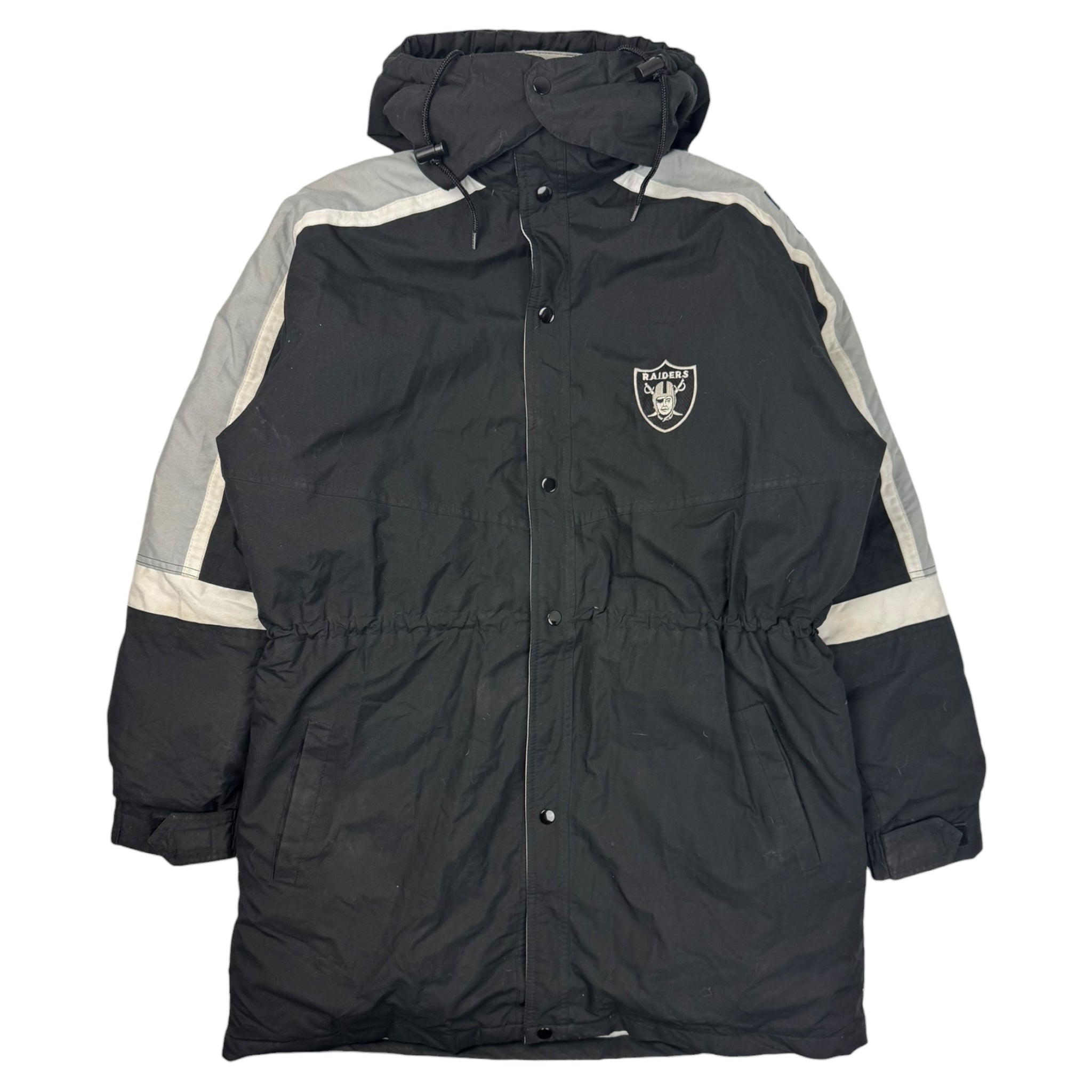 Vintage Raiders Long Parka Starter Jacket
