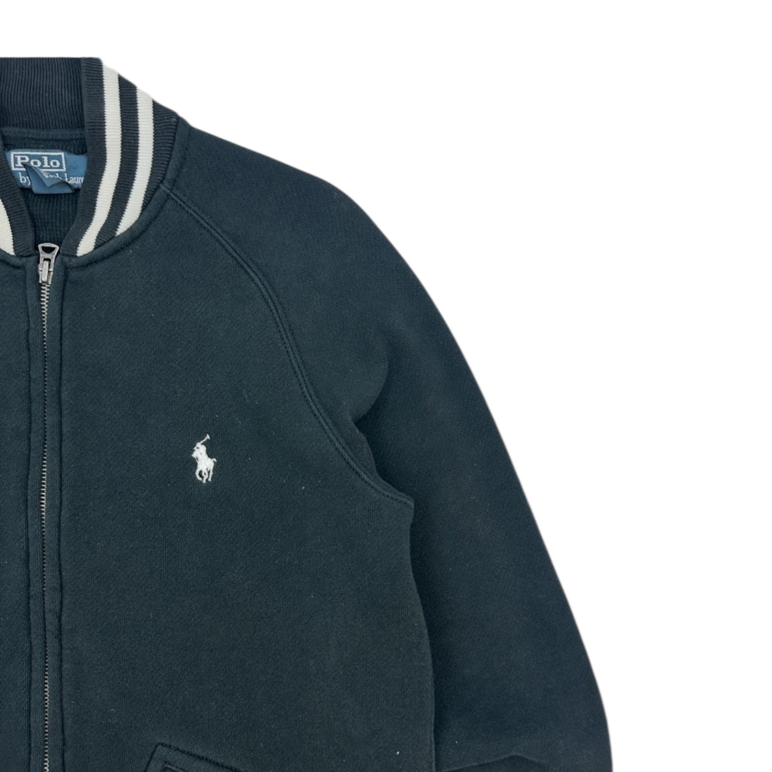 Vintage Polo Ralph Lauren Cotton Bomber Navy
