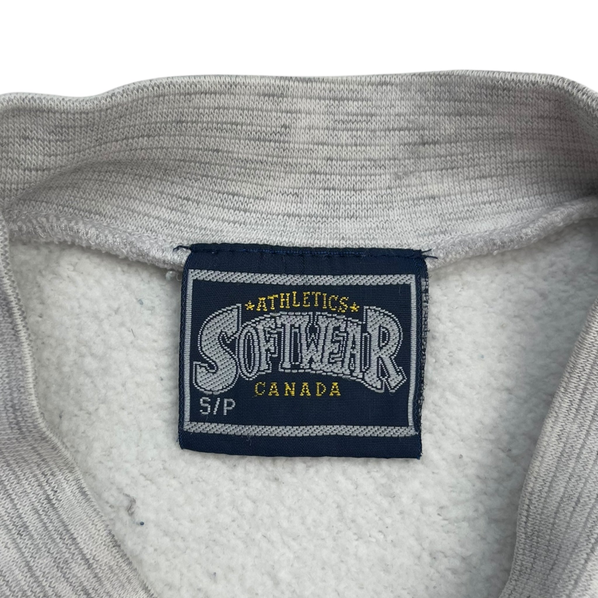 Vintage Notre Dame Fighting Irish Crewneck Sweatshirt Light Oatmeal