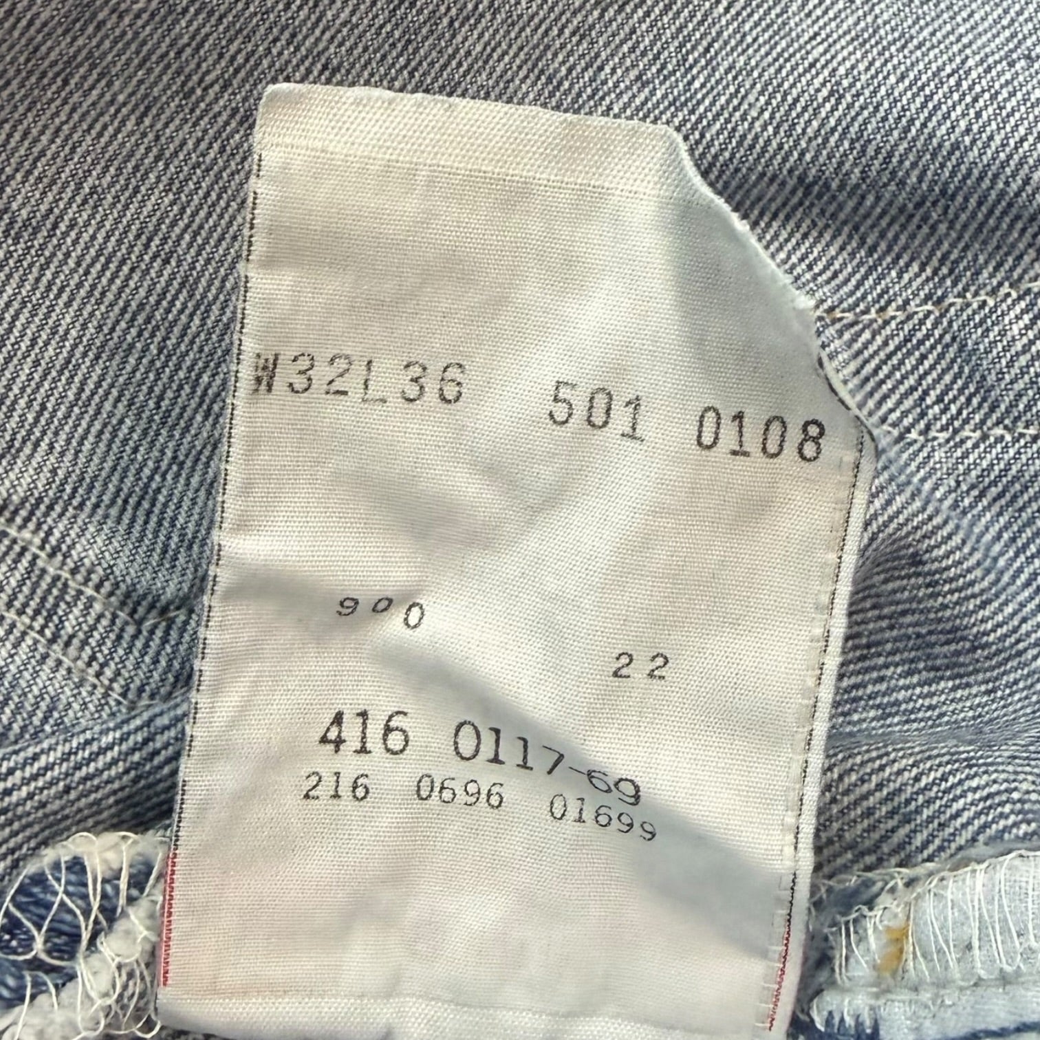 Vintage Levi’s 501 Denim Pants Medium Wash