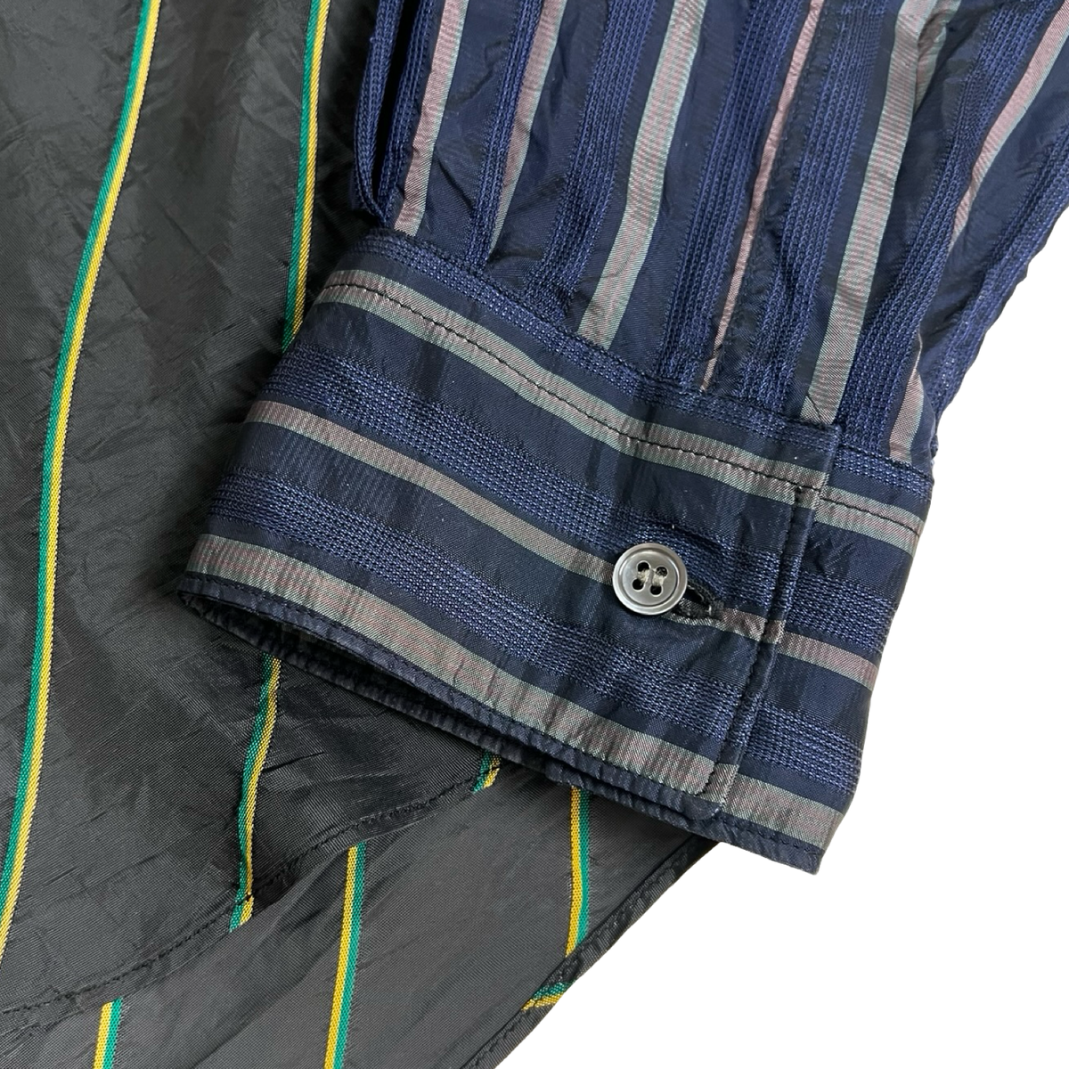 COMME des GARÇONS S/S 2019 Cupro Stripe Shirt