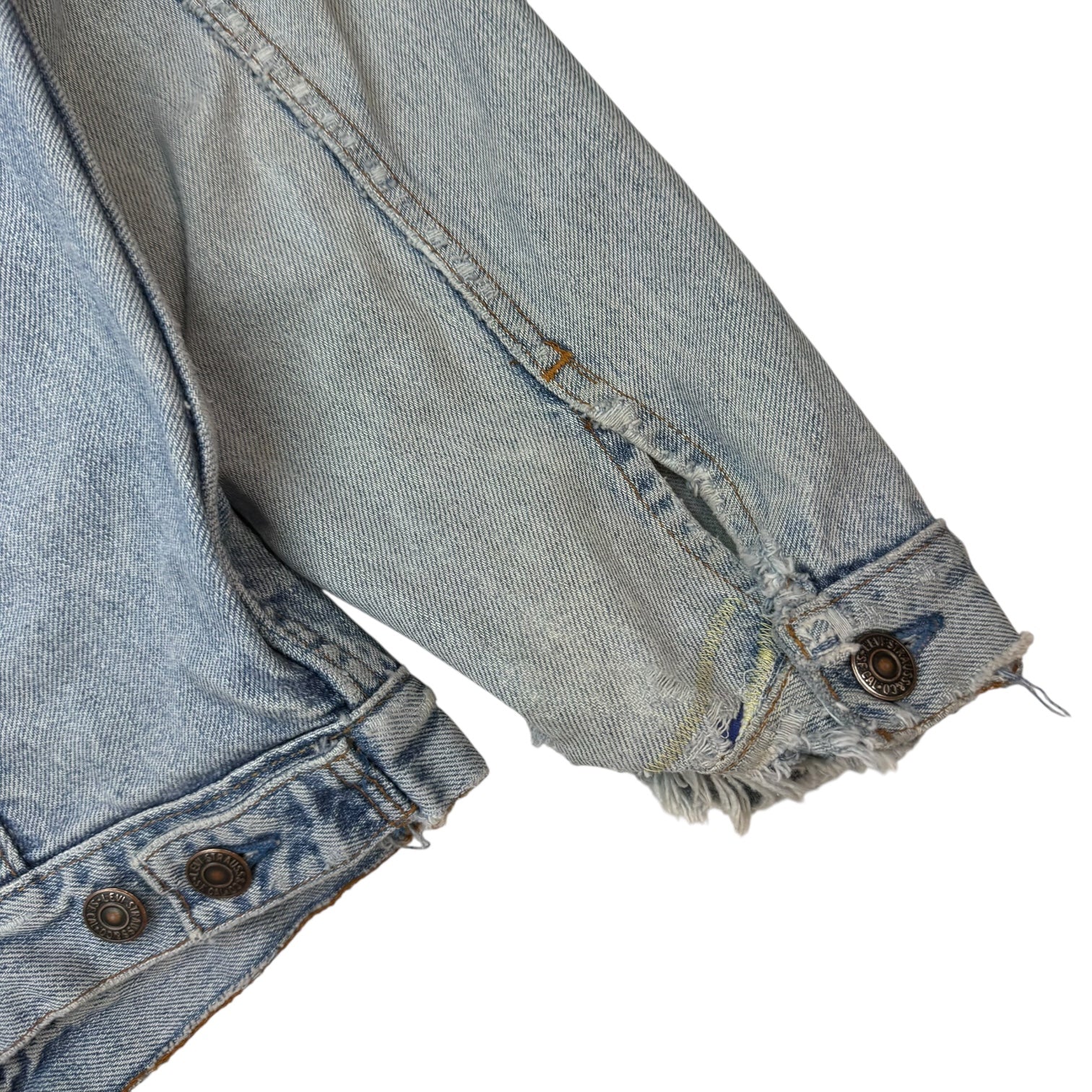Vintage Levi’s Denim Button Up Jacket Light Wash