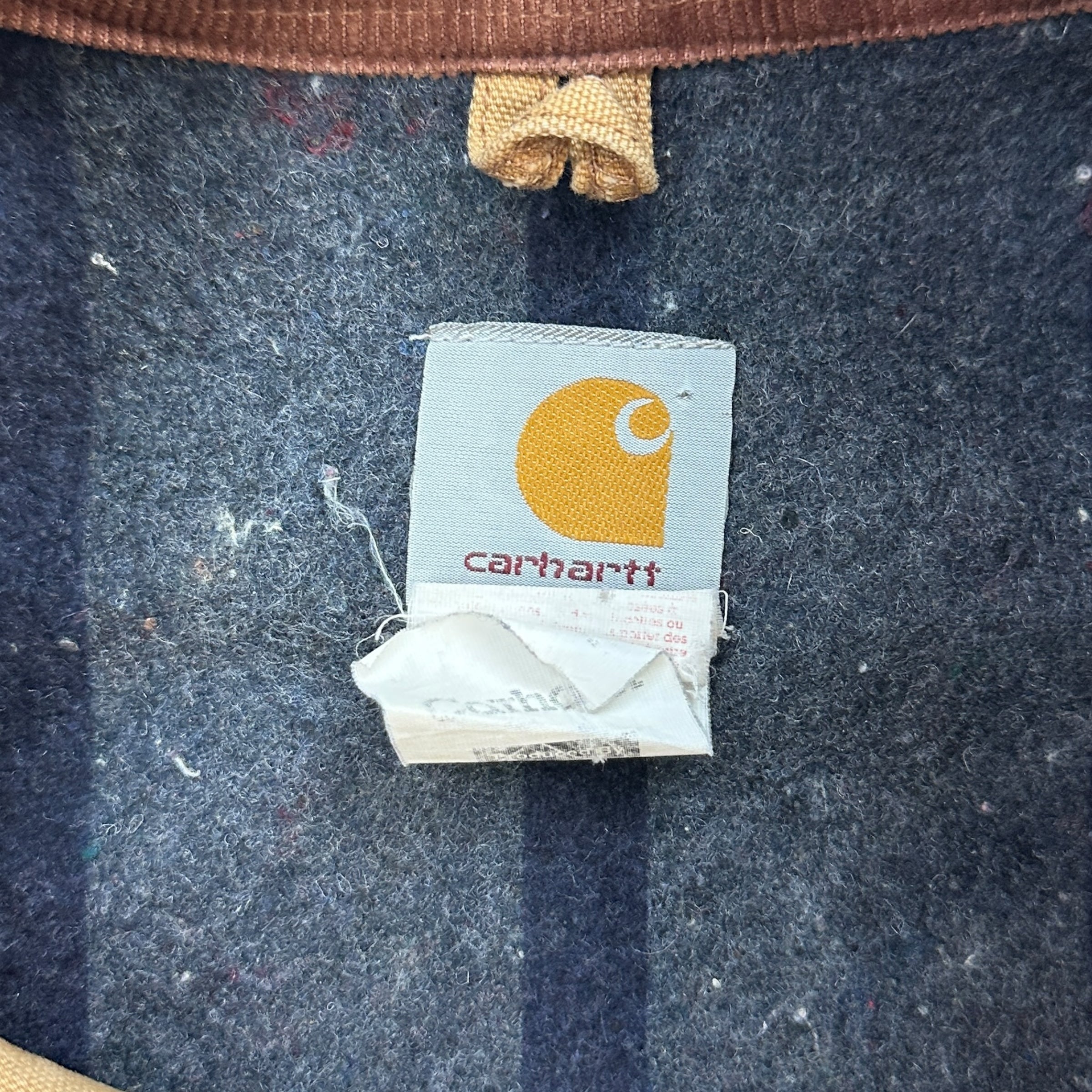 Vintage Carhartt Michigan Chore Coat Tan