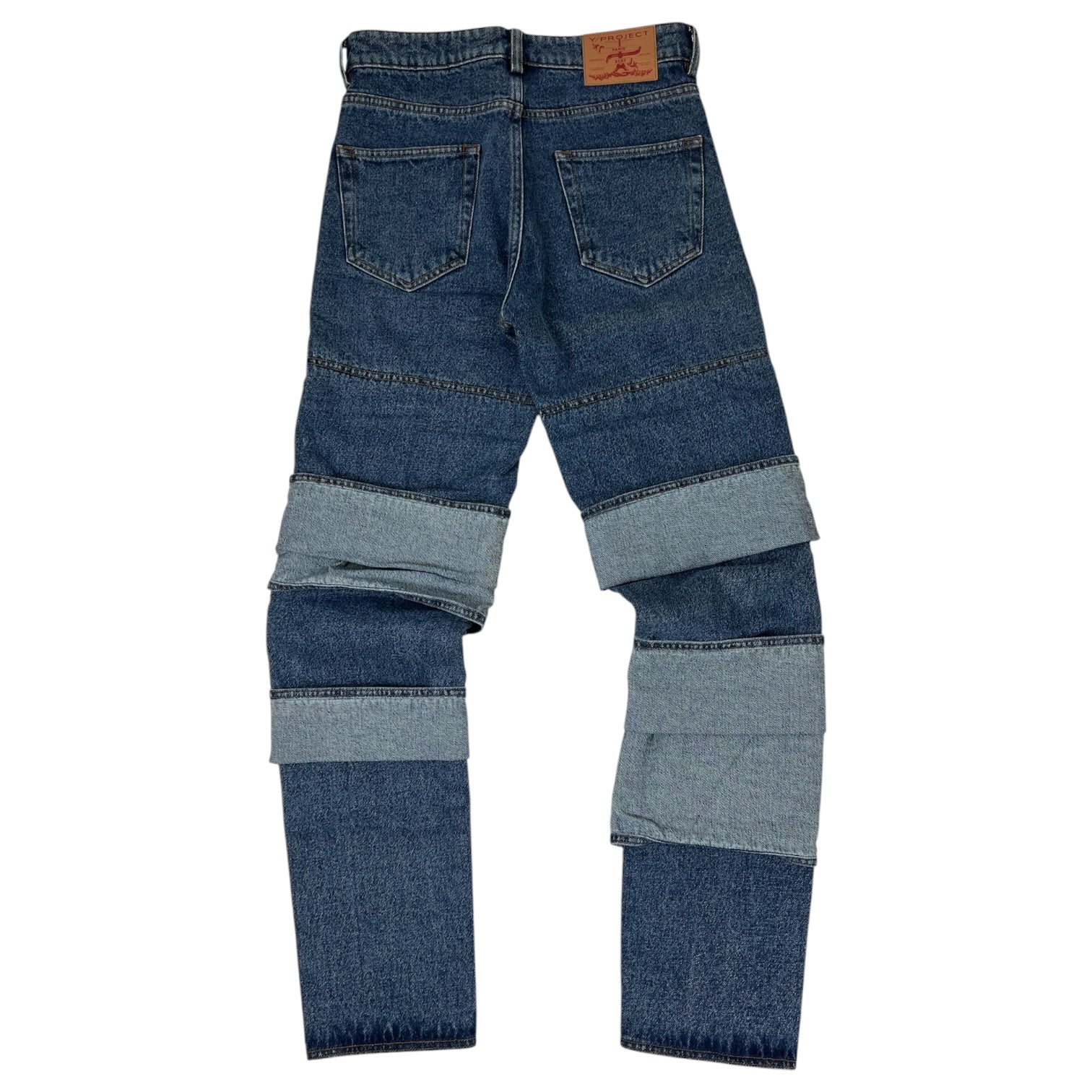 (W) Y/Project Multi Cuff Jeans