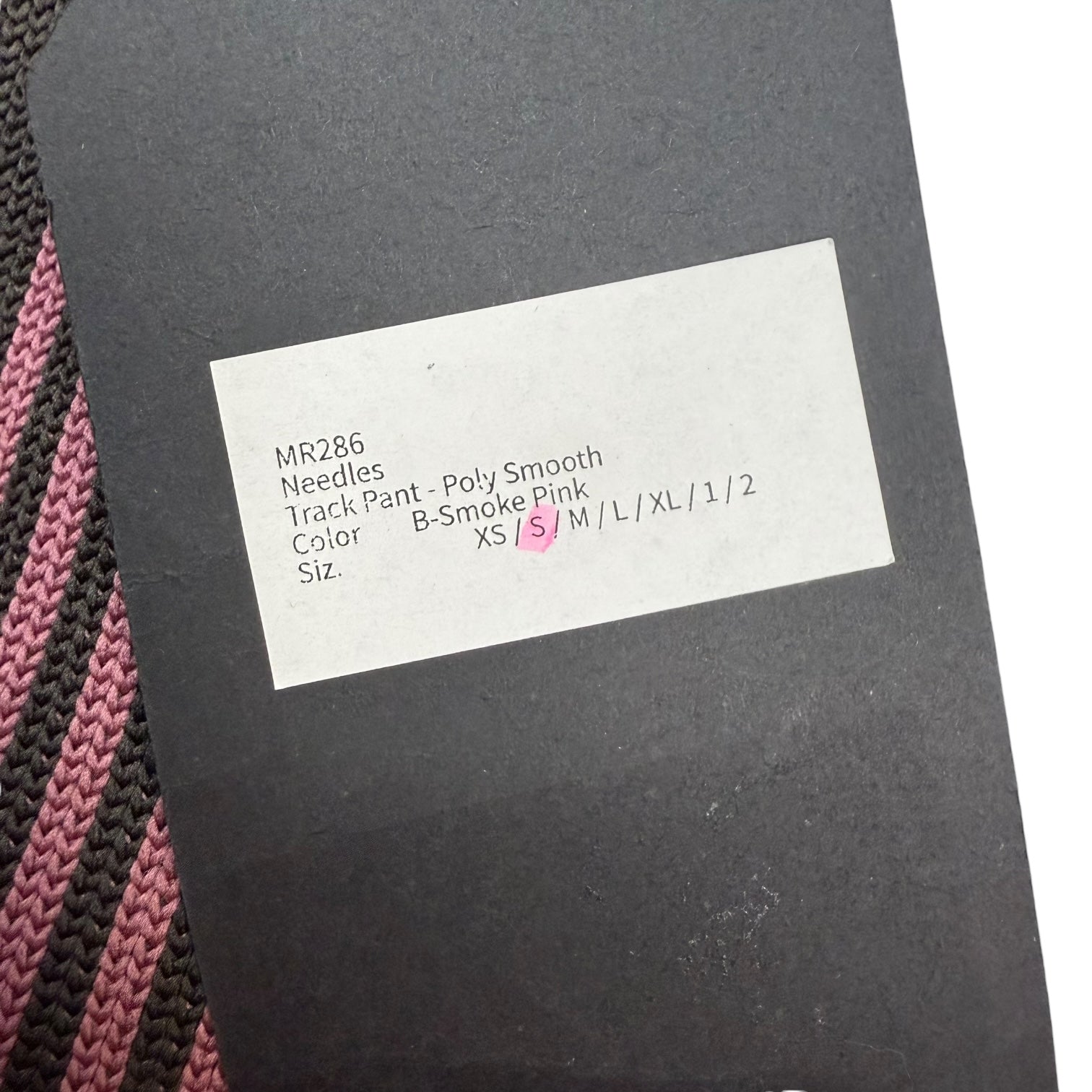 Needles Poly Smooth Track Pants Magenta