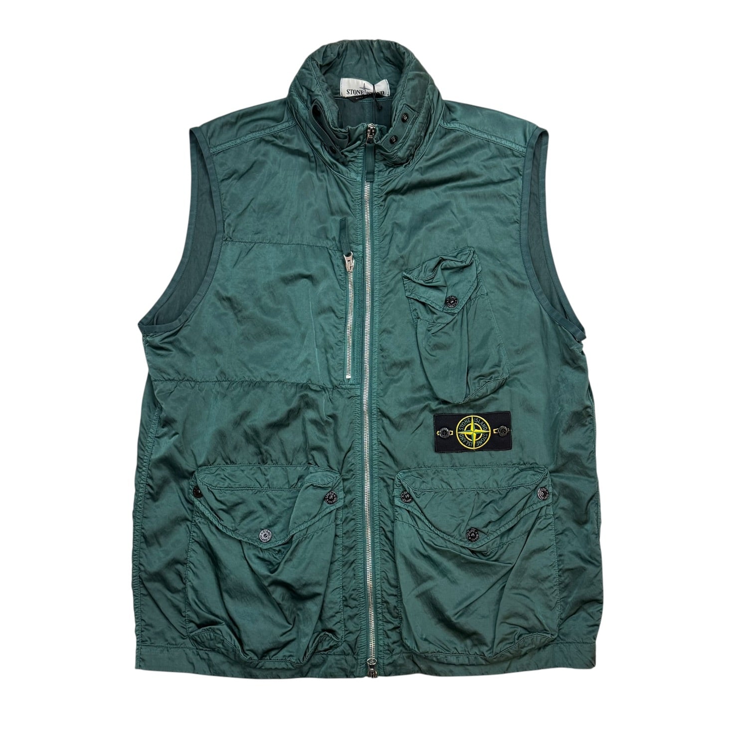 STONE  NYLON RASO-TC ベスト Buy Stone Island Nylon RASO-TC Vest 'Black' - 7415G0430 V0029 | GOAT