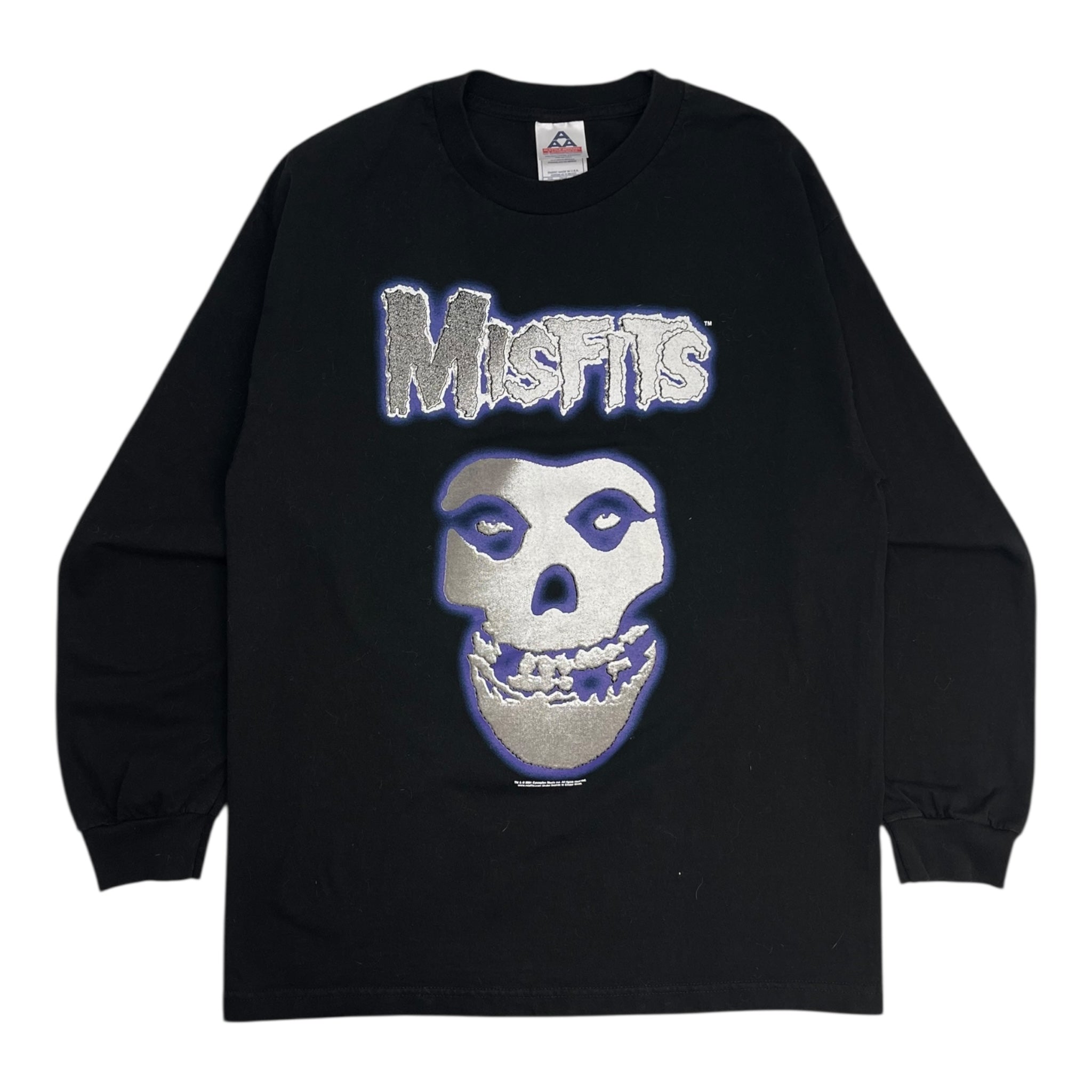 2001 Misfits Longsleeve T-Shirt Black