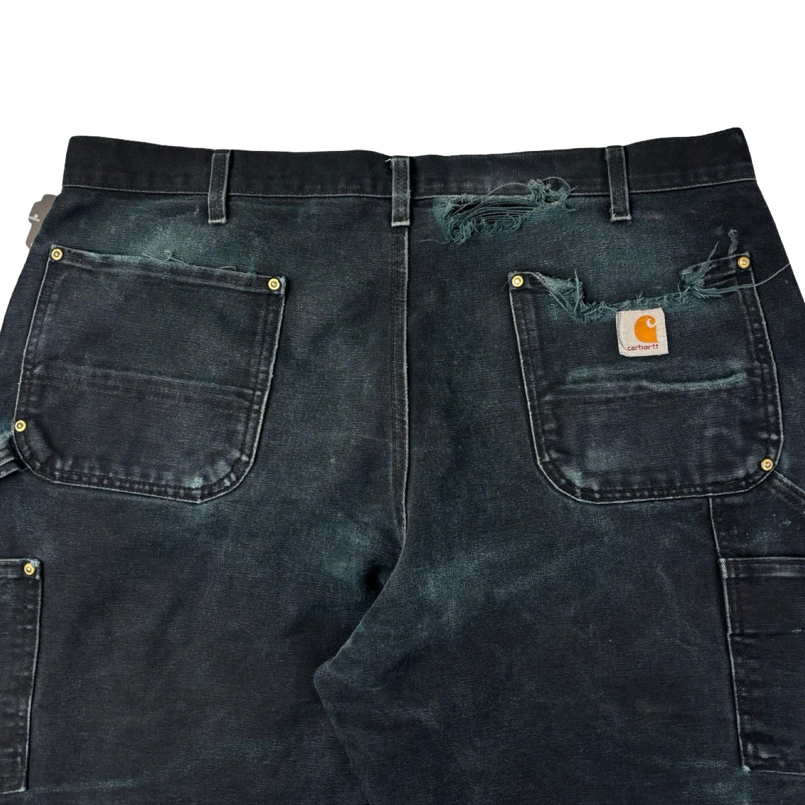 Carhartt Double Knee Work Pants Distressed Fest