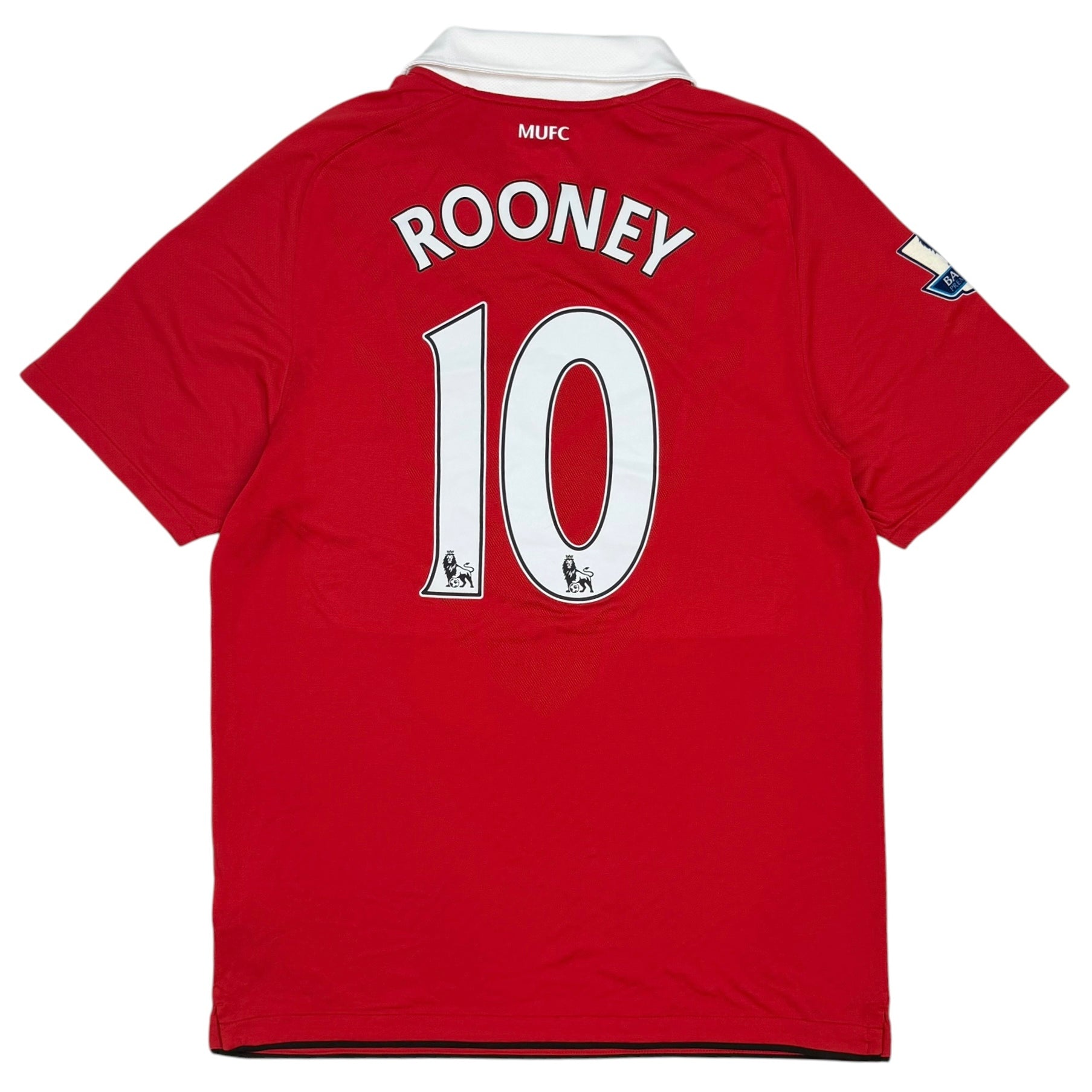 2010-11 Nike Wayne Rooney Manchester United Home Jersey Red