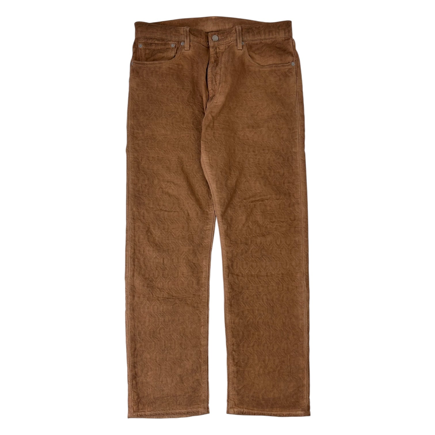 Stussy X Levi’s Jacquard Jean Brown