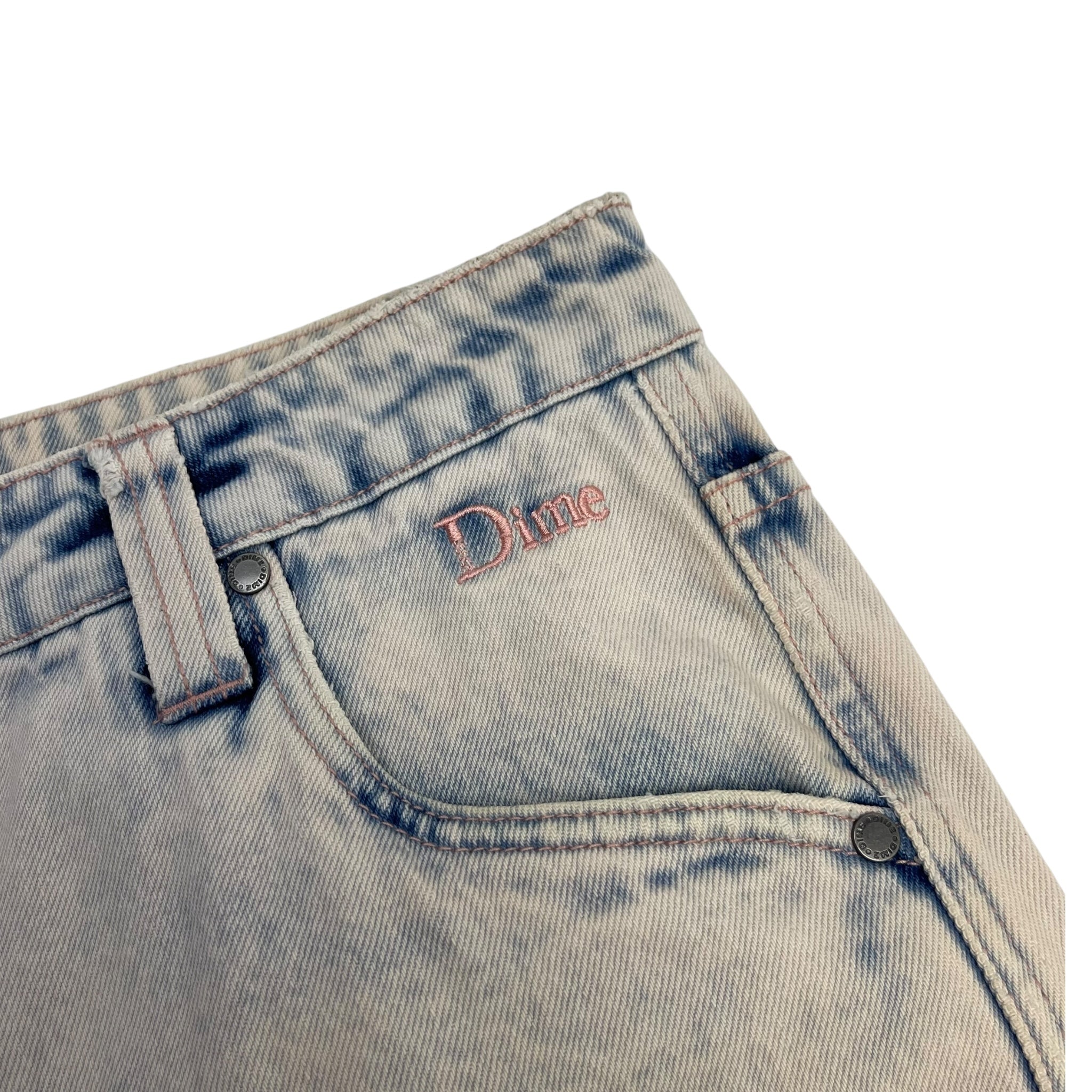 Dime MTL White Denim Jeans