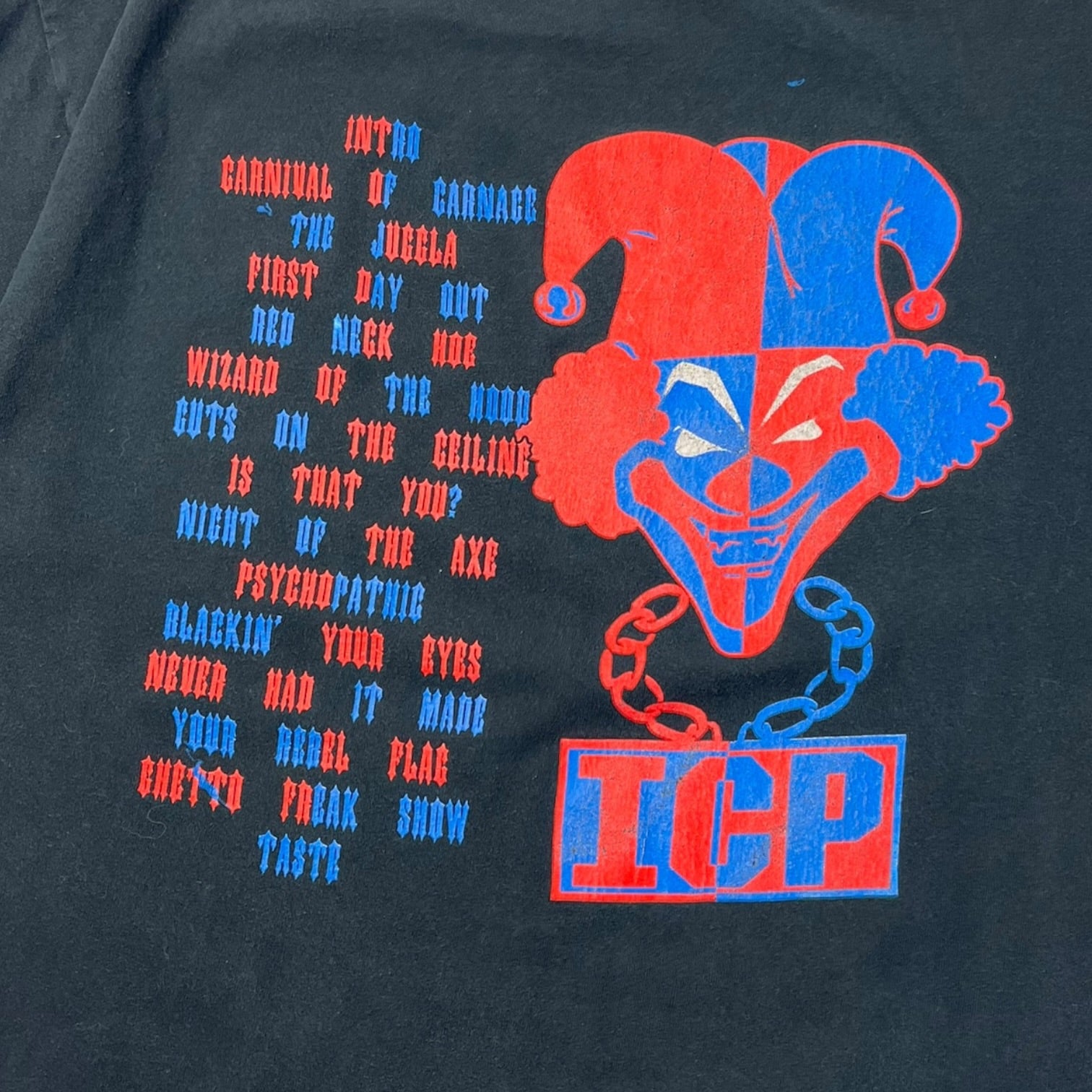Vintage Y2K Insane Clown Posse Carnival Of Carnage T-Shirt