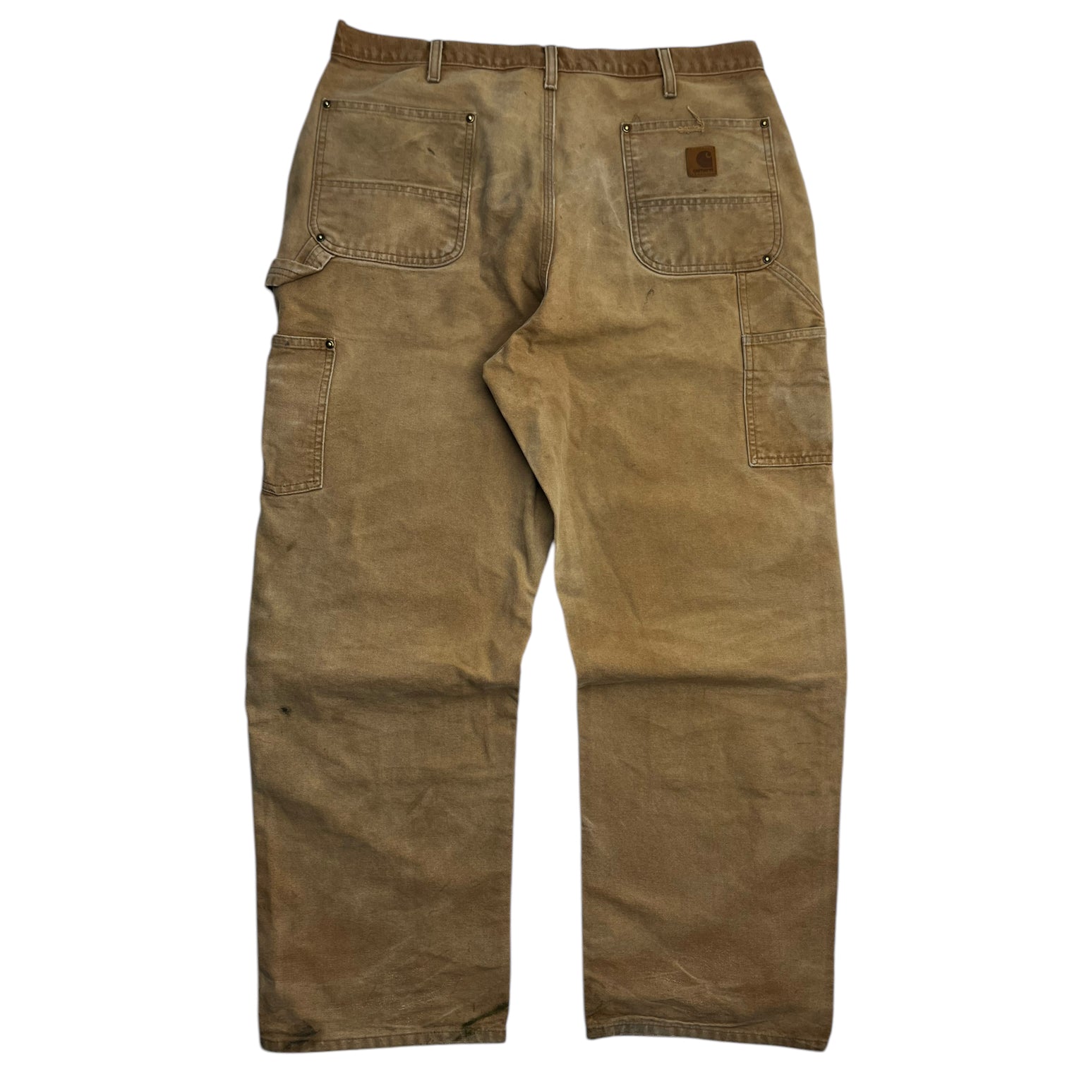 Carhartt Oil Stained Double Knee brown