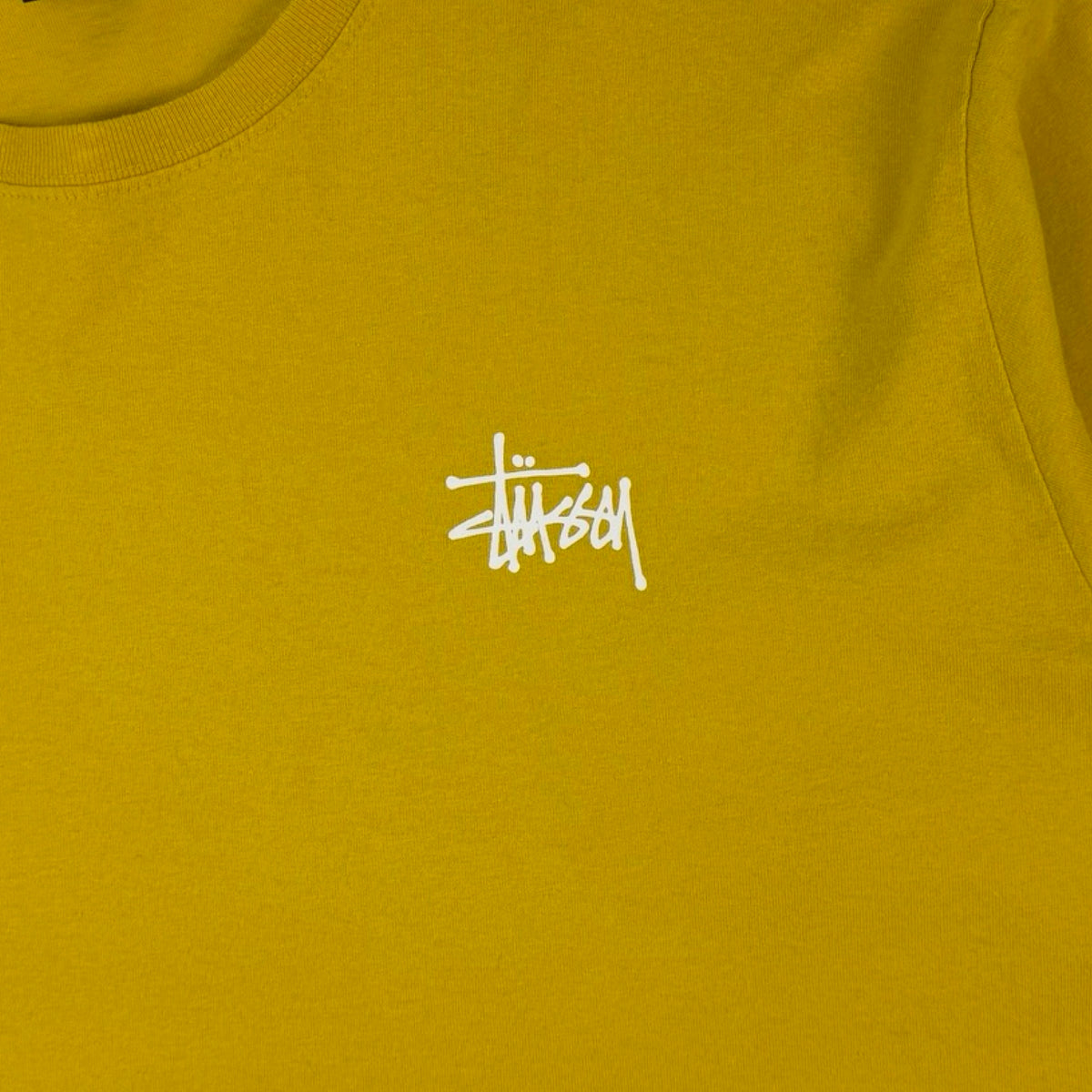 Stüssy Basic L/S T-Shirt Honey Yellow