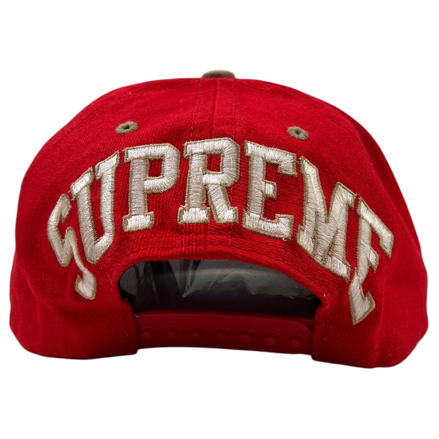 Supreme Banner 5 Panel Cap Red