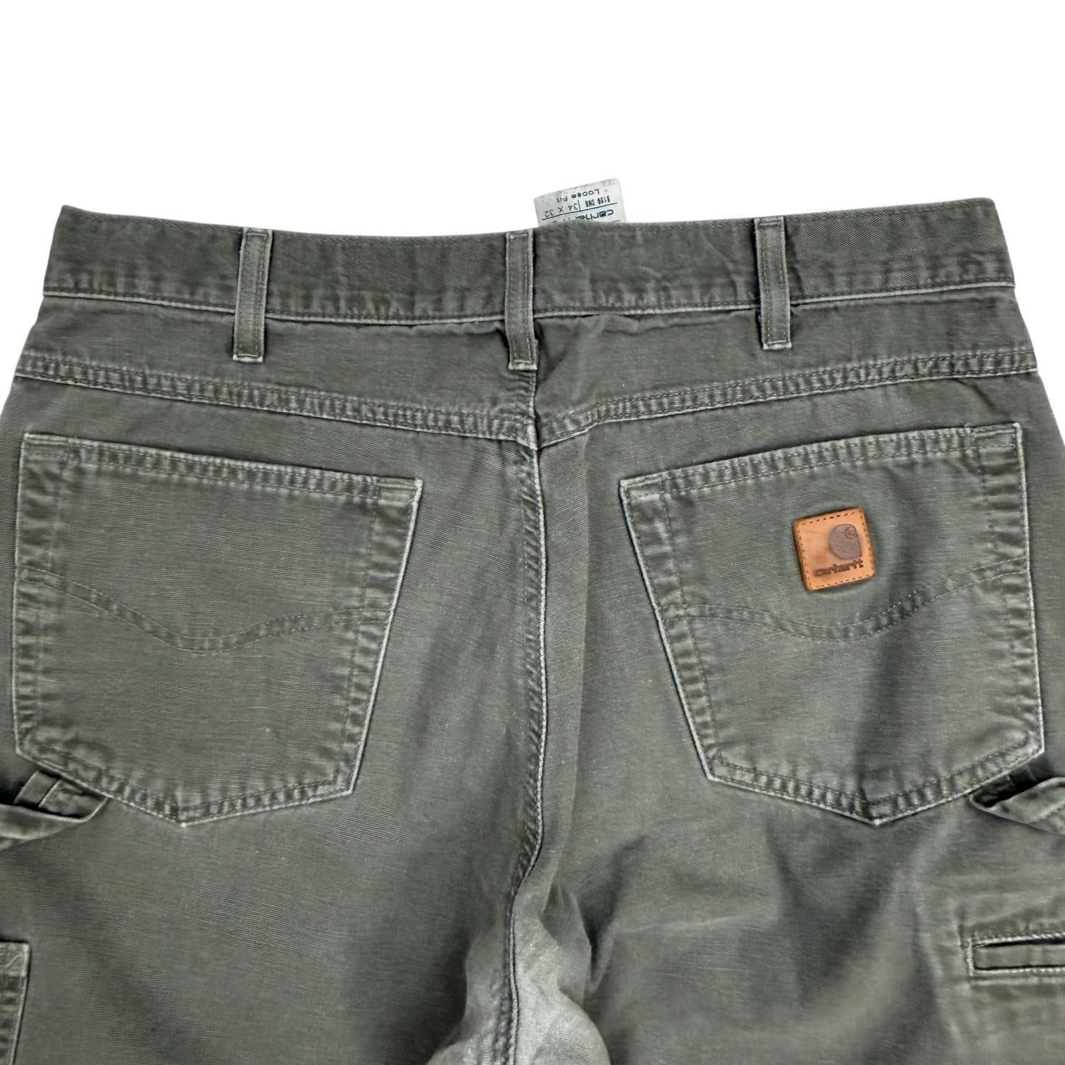 Vintage Carhartt Dungaree Pants Moss Grey
