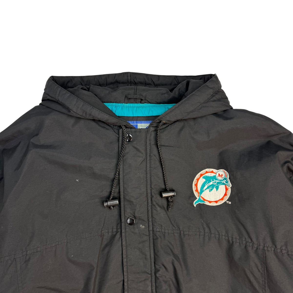 Vintage Starter Miami Dolphins Jacket Black