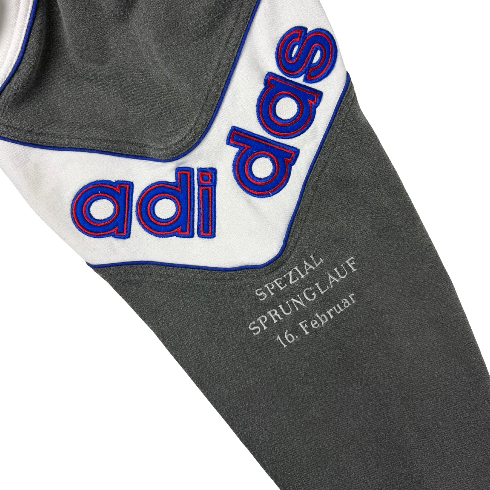 Vintage Adidas Garmisch Olympics Sweatshirt White/Grey