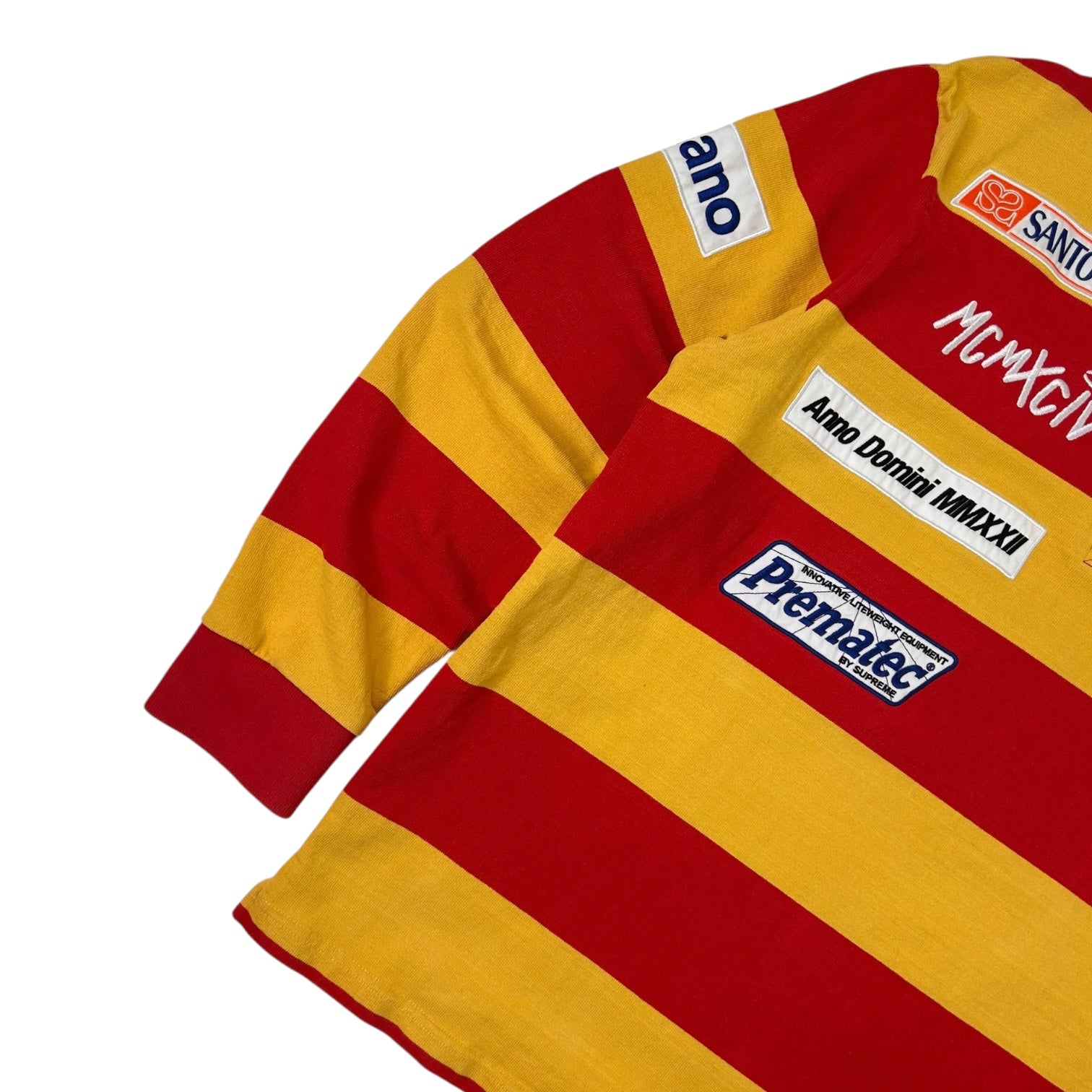 Supreme Stripe Rugby Red/Yellow