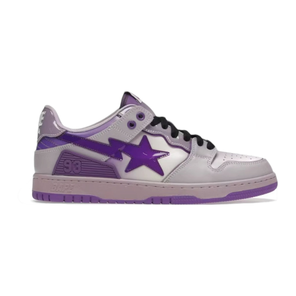 A Bathing Ape Bape Sk8 Sta Purple (Used)