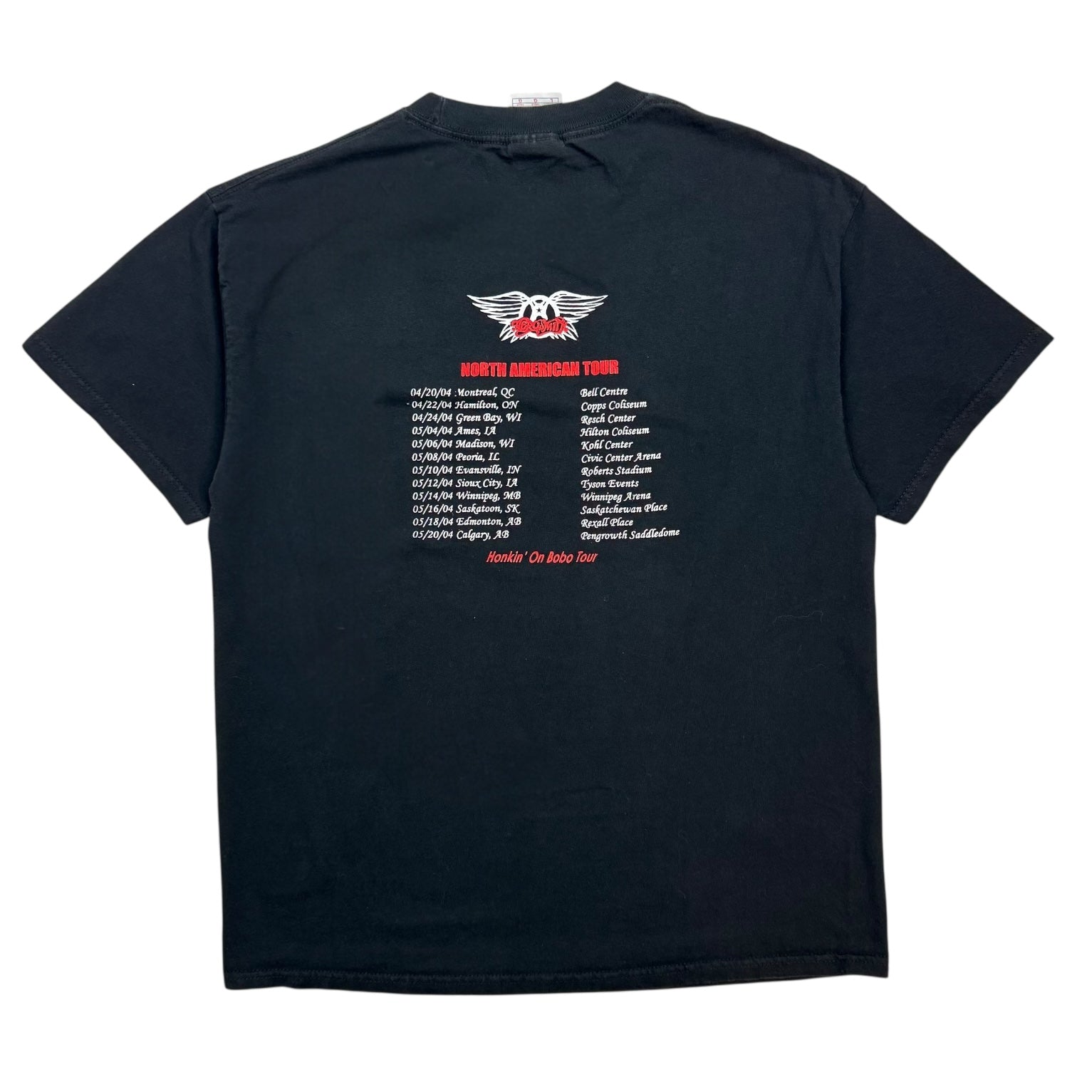 2004 Aerosmith ‘Honkin On Bobo Tour’ Tee Black