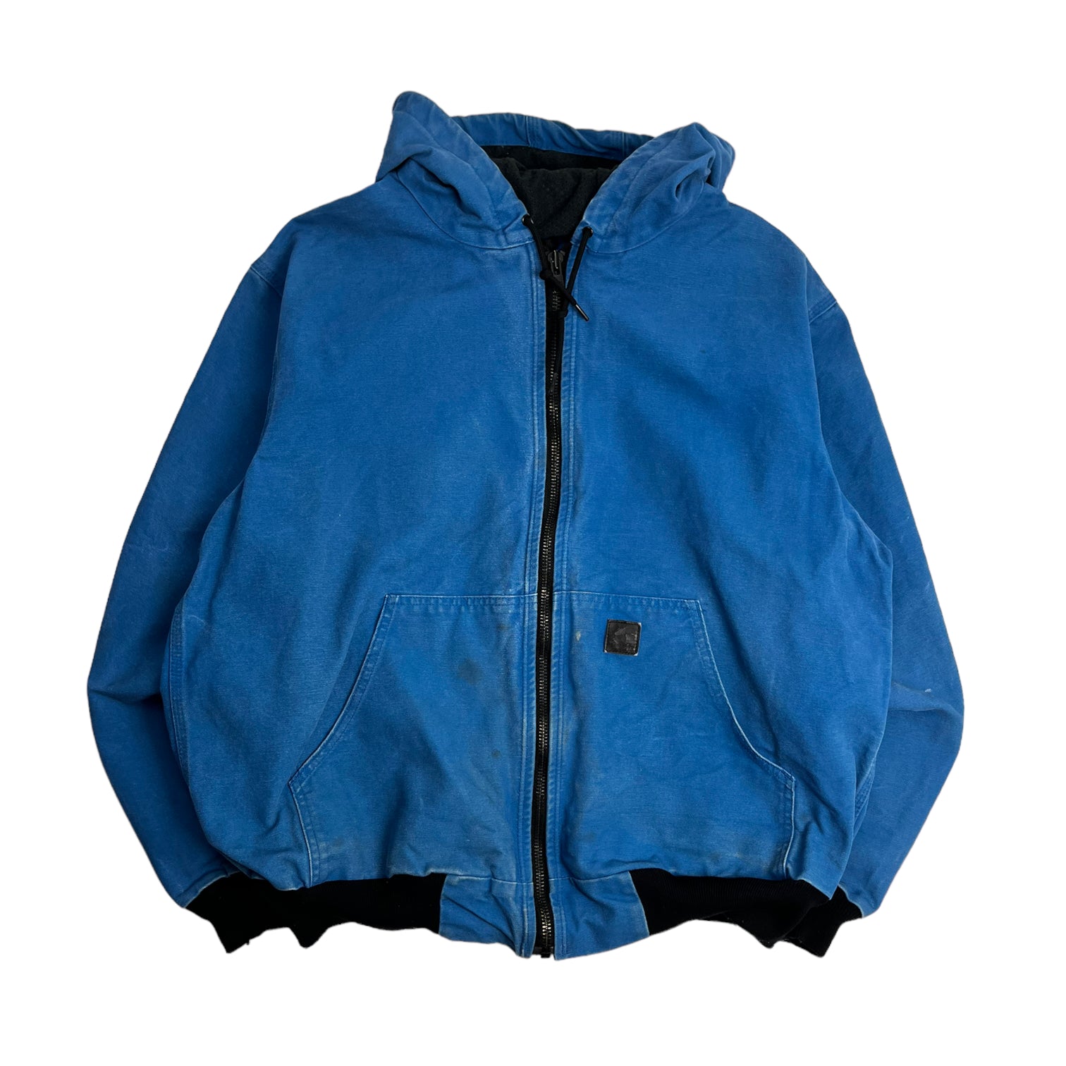 Carhartt Canvas Blazing Blue Hooded Jacket