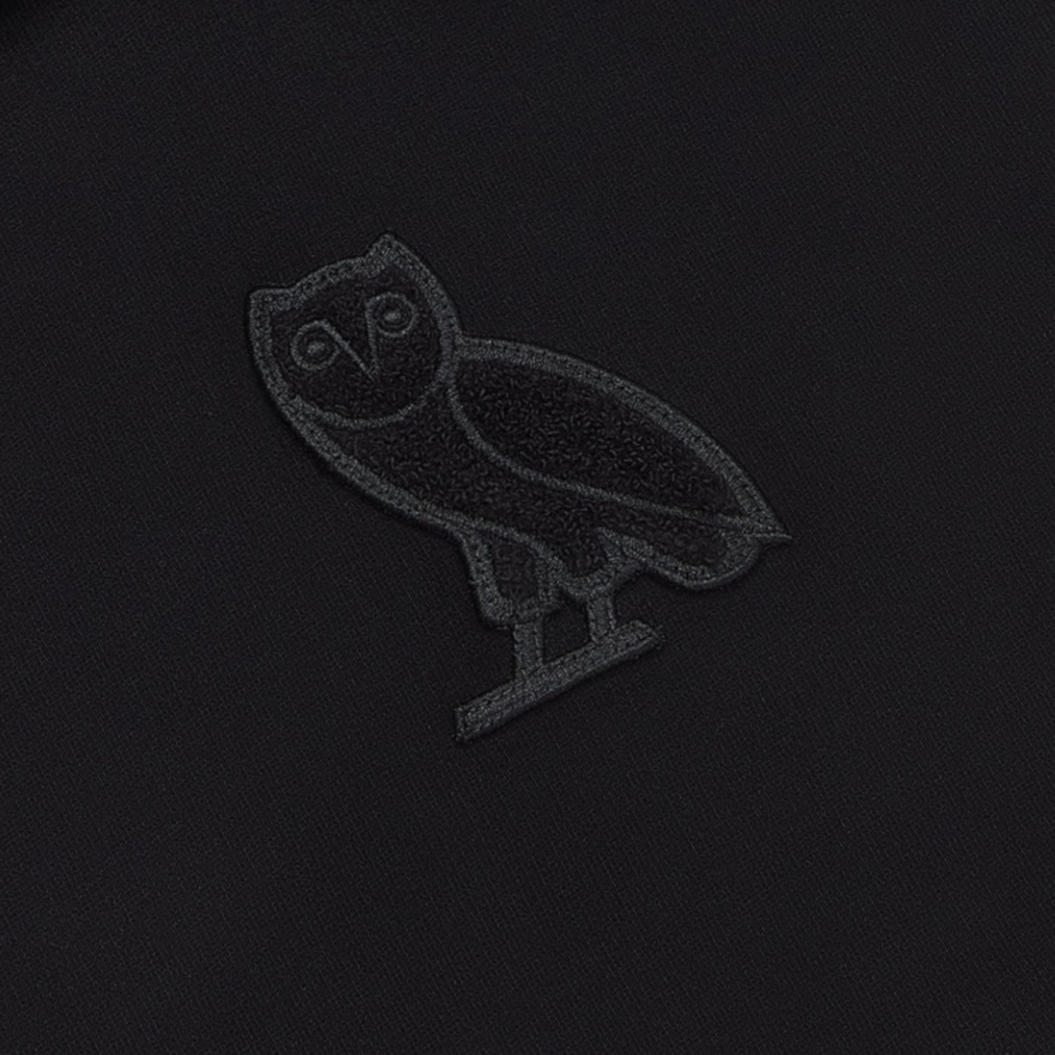 OVO Mini OG Logo Hoodie Black