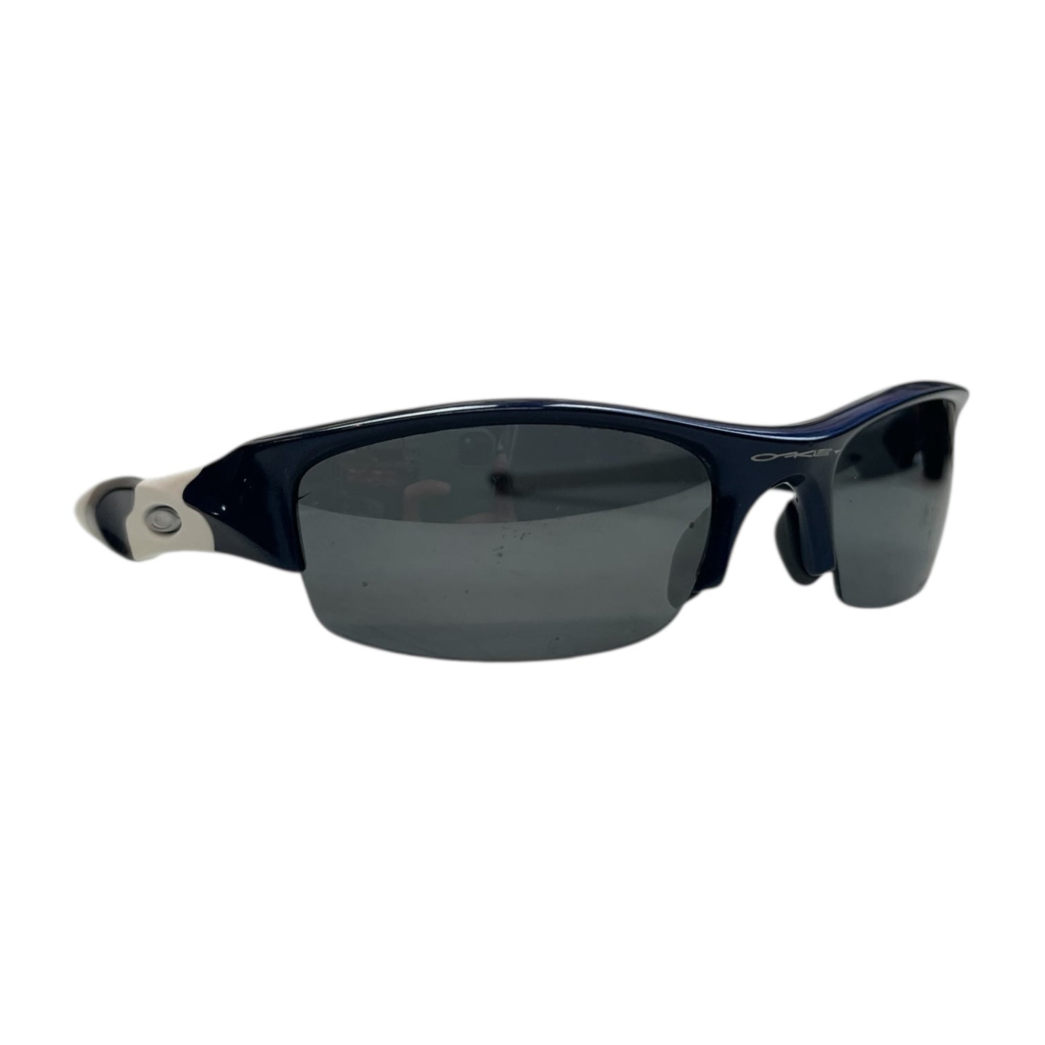 Vintage Oakley Flak Jacket Navy/White