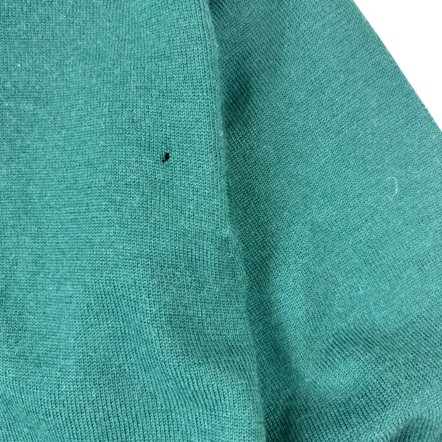 Vintage Gap Henley Knit Sweater Green