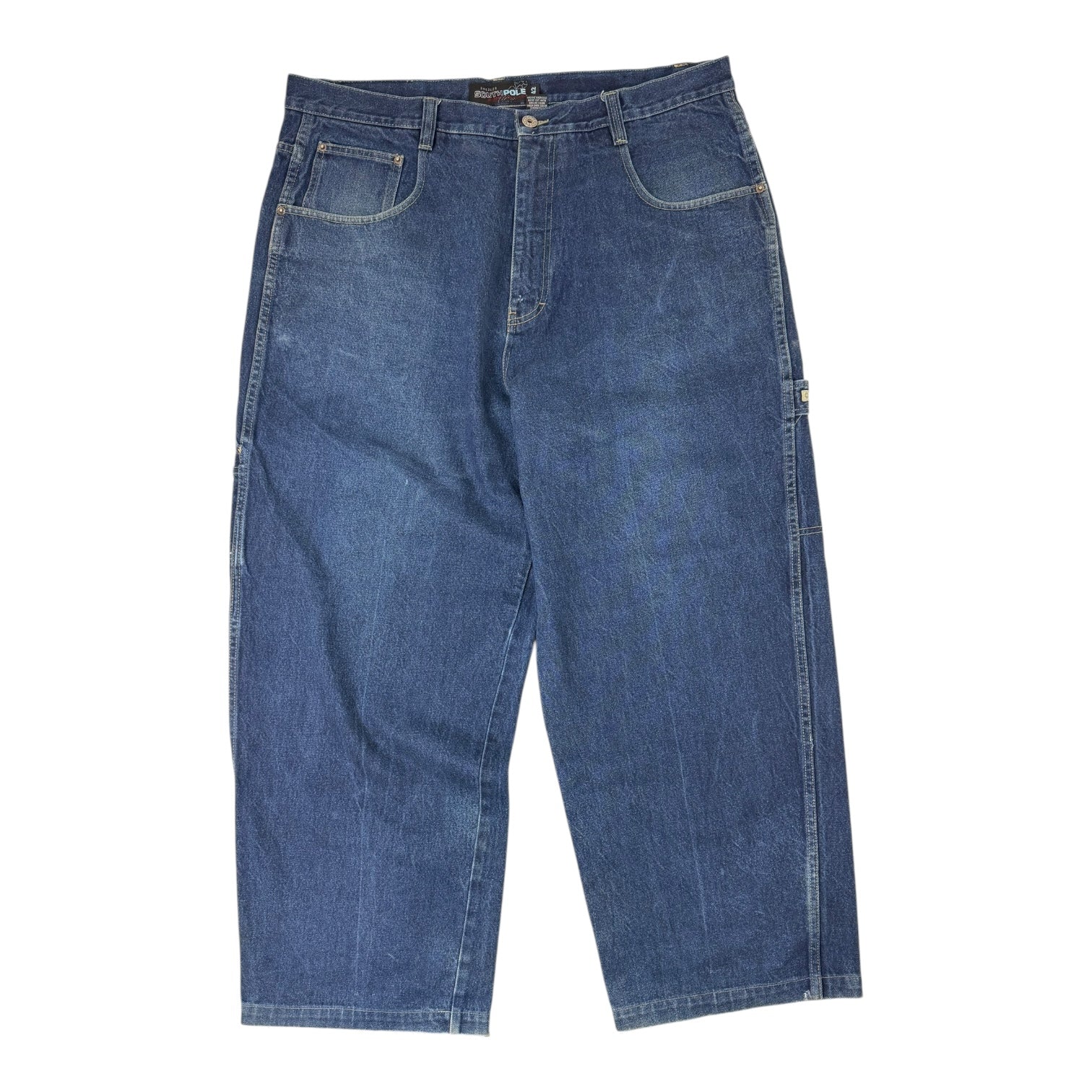 Vintage Southpole Y2K Baggy Carpenter Denim Jeans Medium Wash