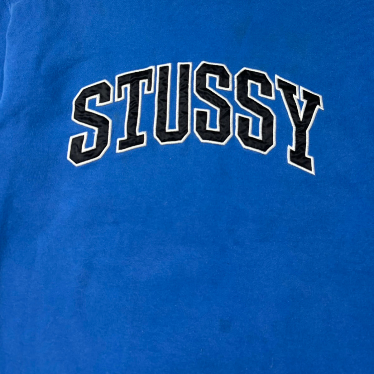 Stussy Arch Applique Crewneck Blue