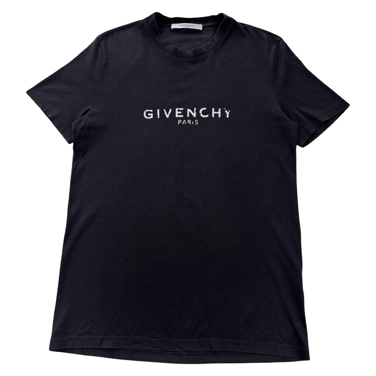 Givenchy Faded Logo T-Shirt Black