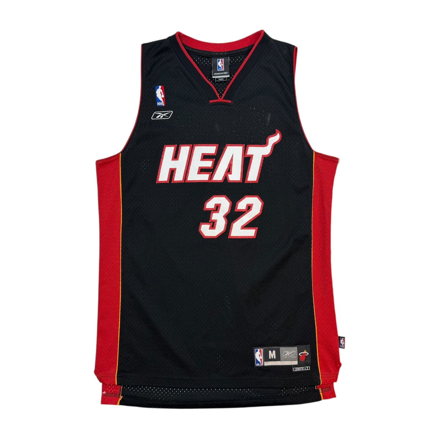 Vintage Reebok Miami Heat Shaquille O’Neal Home Jersey Black