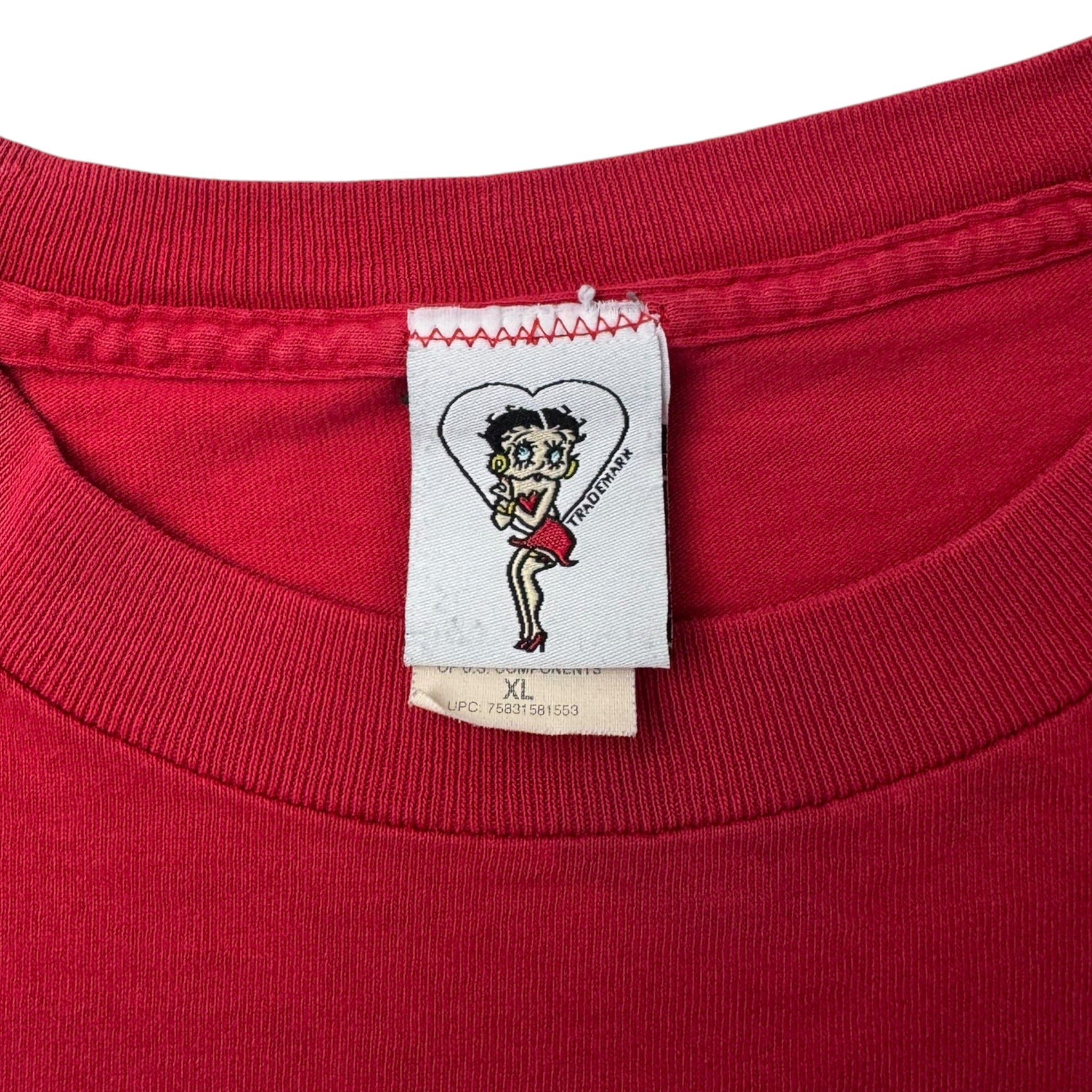 2000 Betty Boop “You Go Girl!” T-Shirt Red