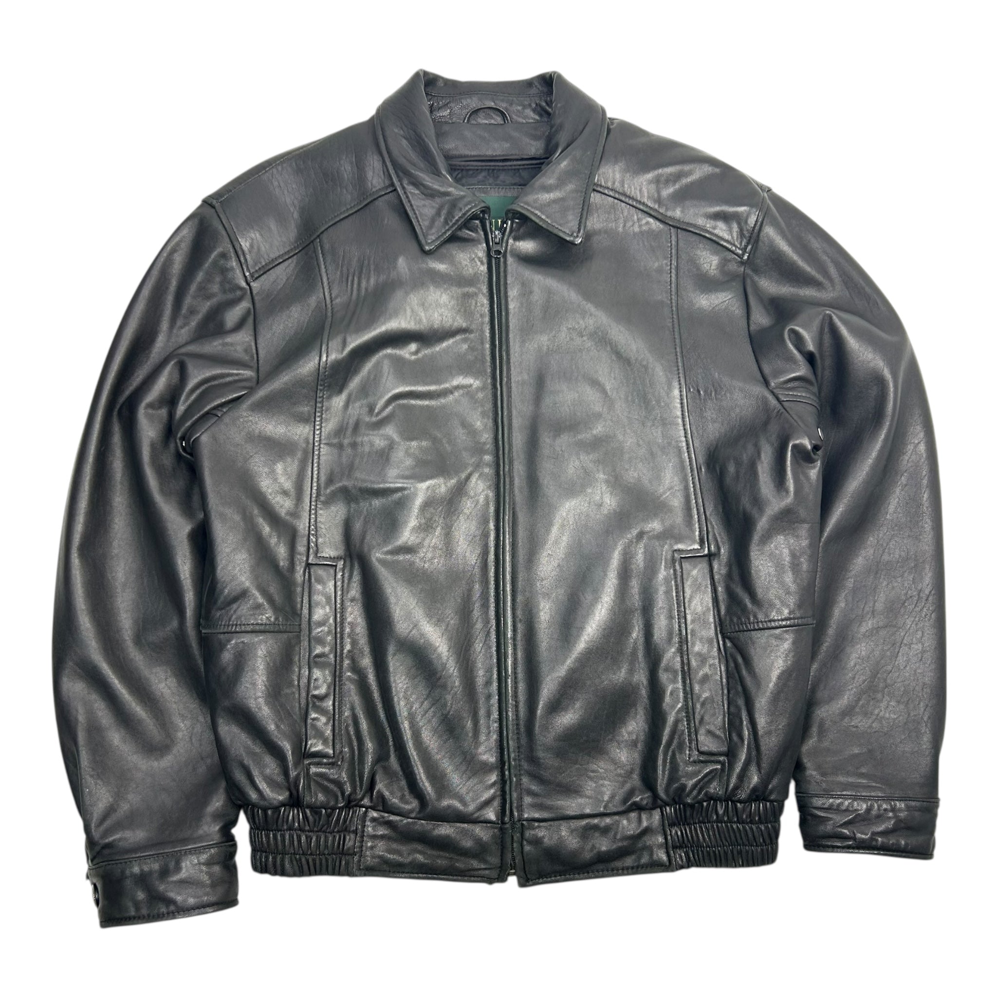 Vintage Danier Leather Jacket Black