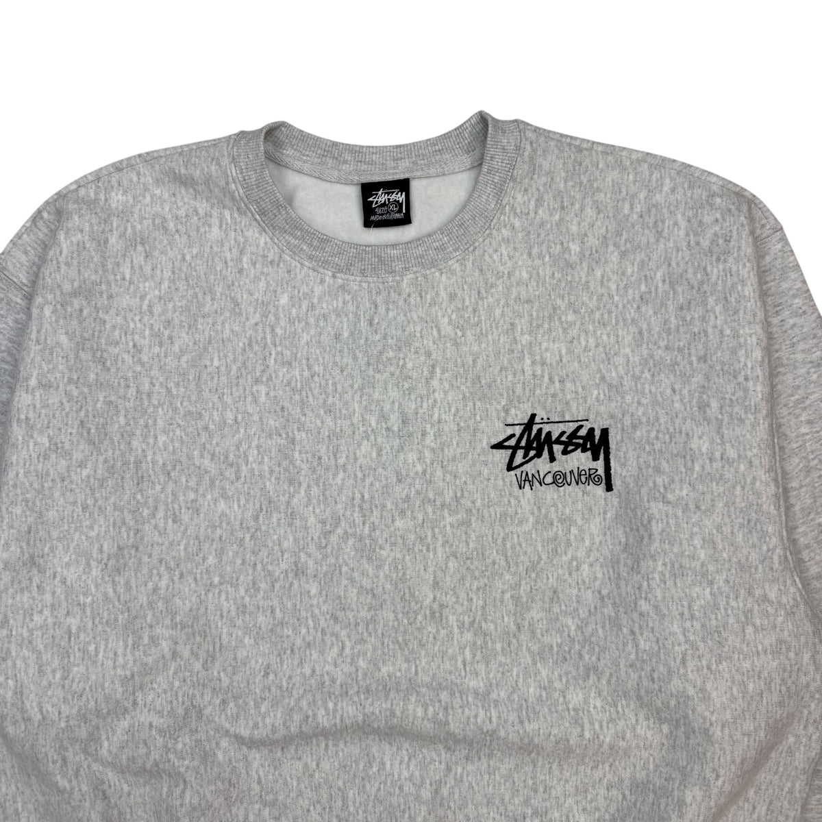 Stussy Vancouver Chapter Crewneck Heather Grey