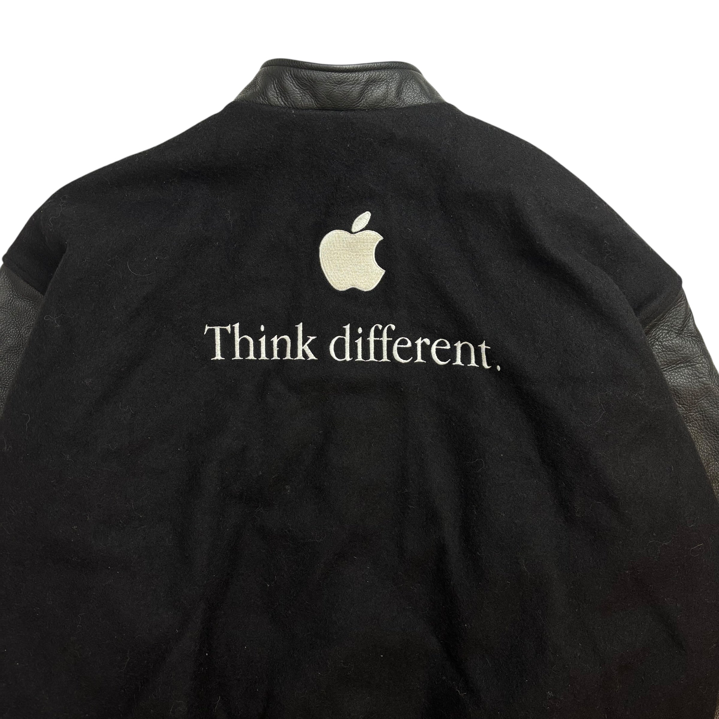 Apple “Think Different” Varsity Jacket Black