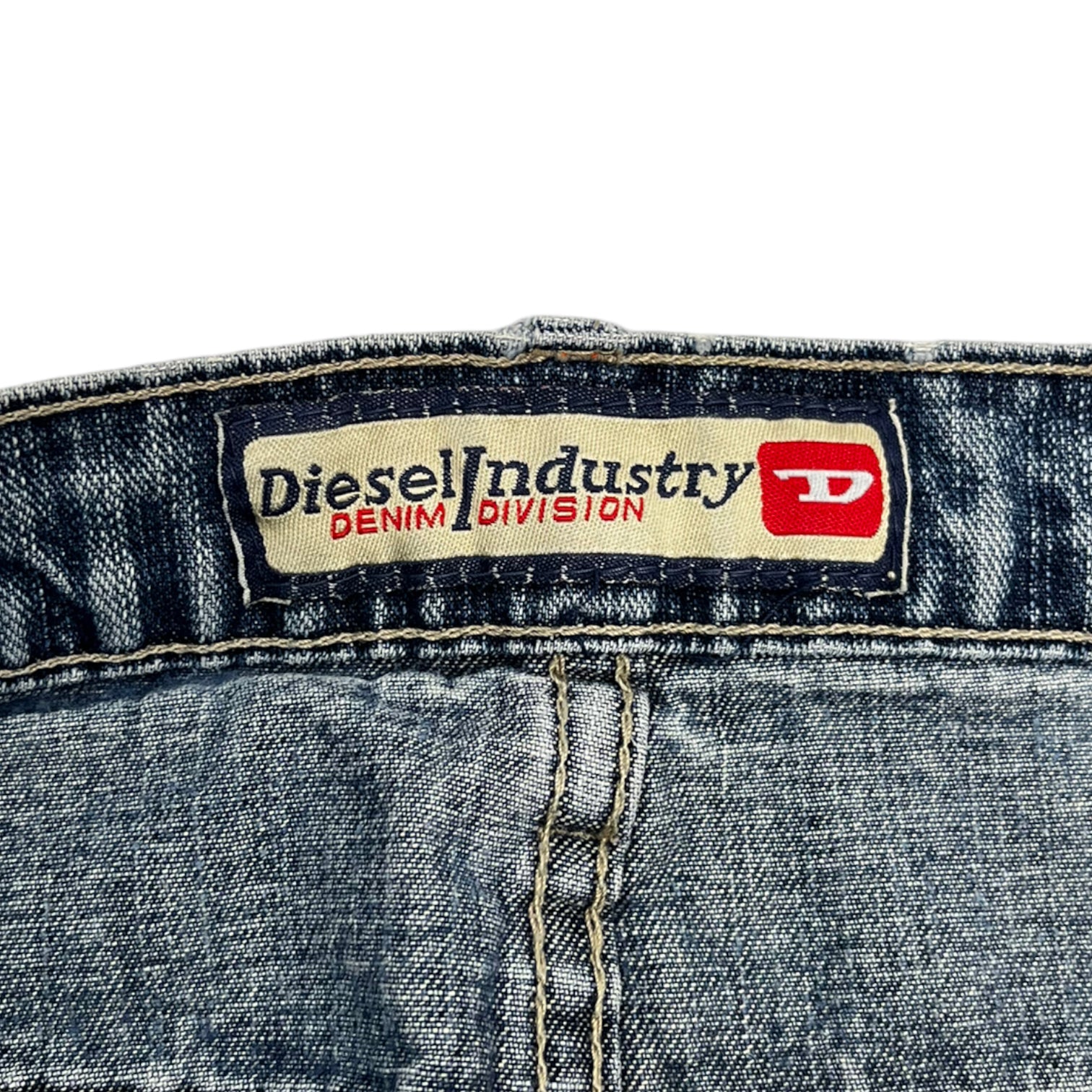 Vintage Y2K Diesel Industry Wave Embroidery Denim Jeans