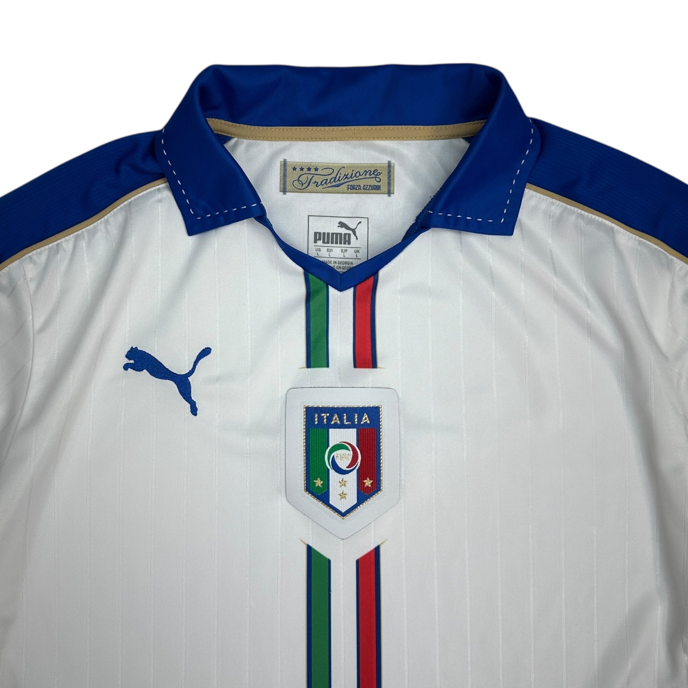 2016/2017 Puma Italy International Jersey White