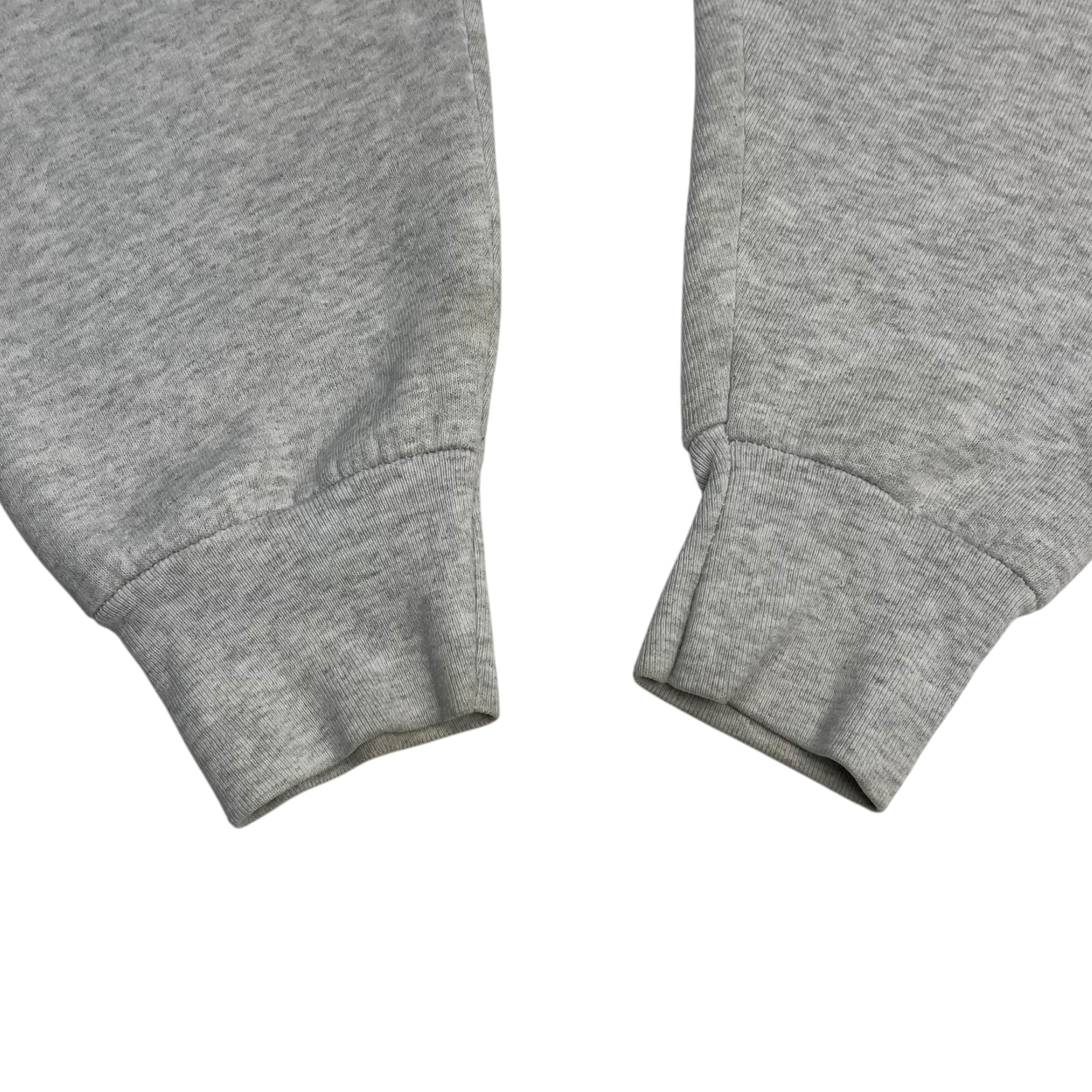 Vintage Nissan Embroidered Logo Sweatshirt Grey