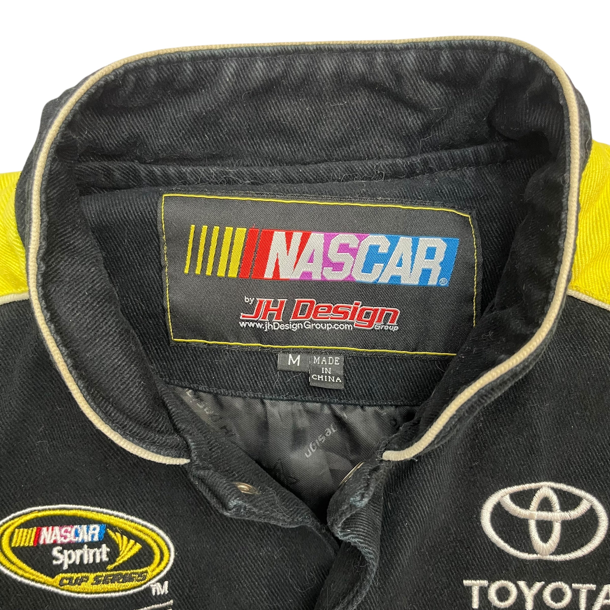 Vintage NASCAR Matt Kenseth Racing Jacket Black