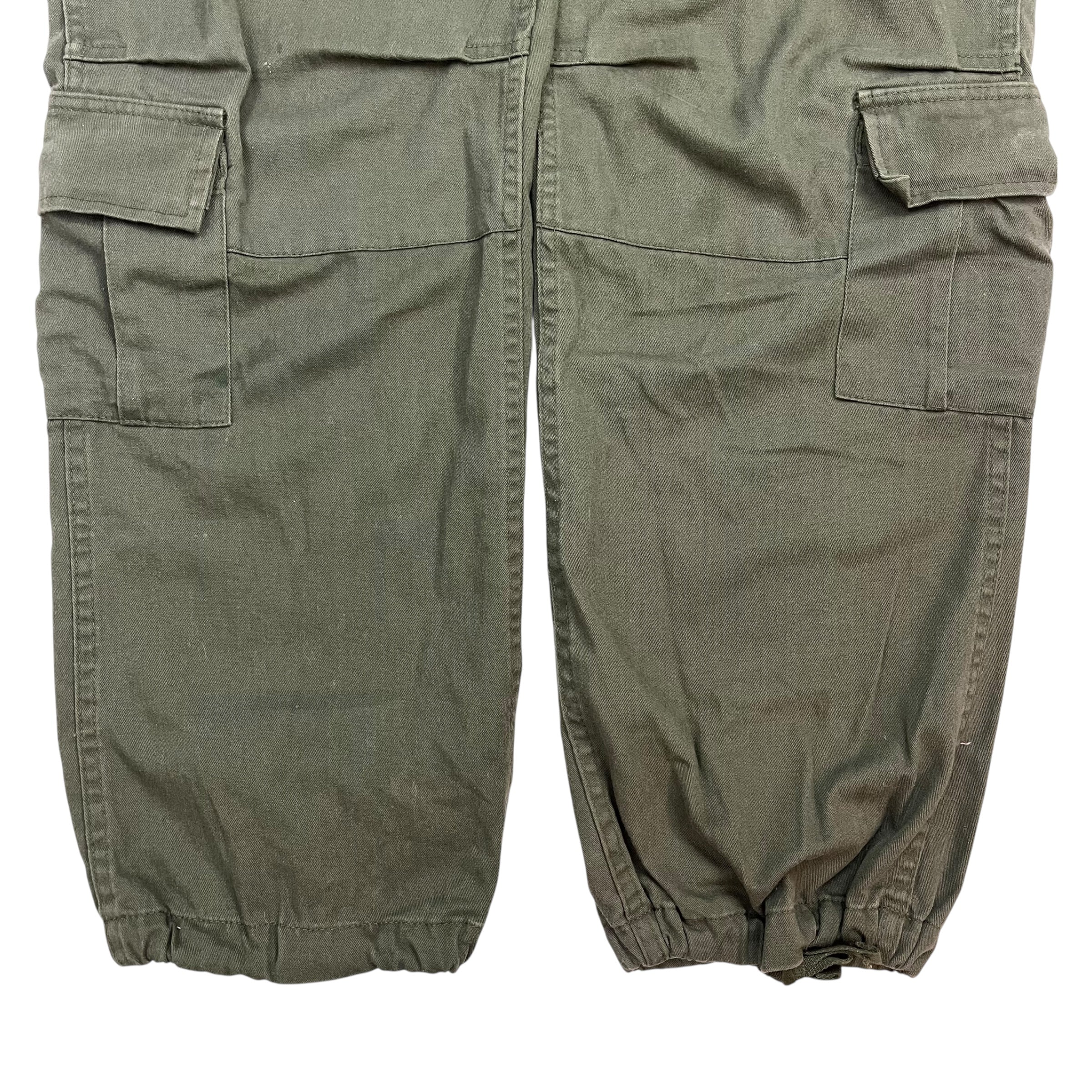 Vintage Cargo Pants Army Green